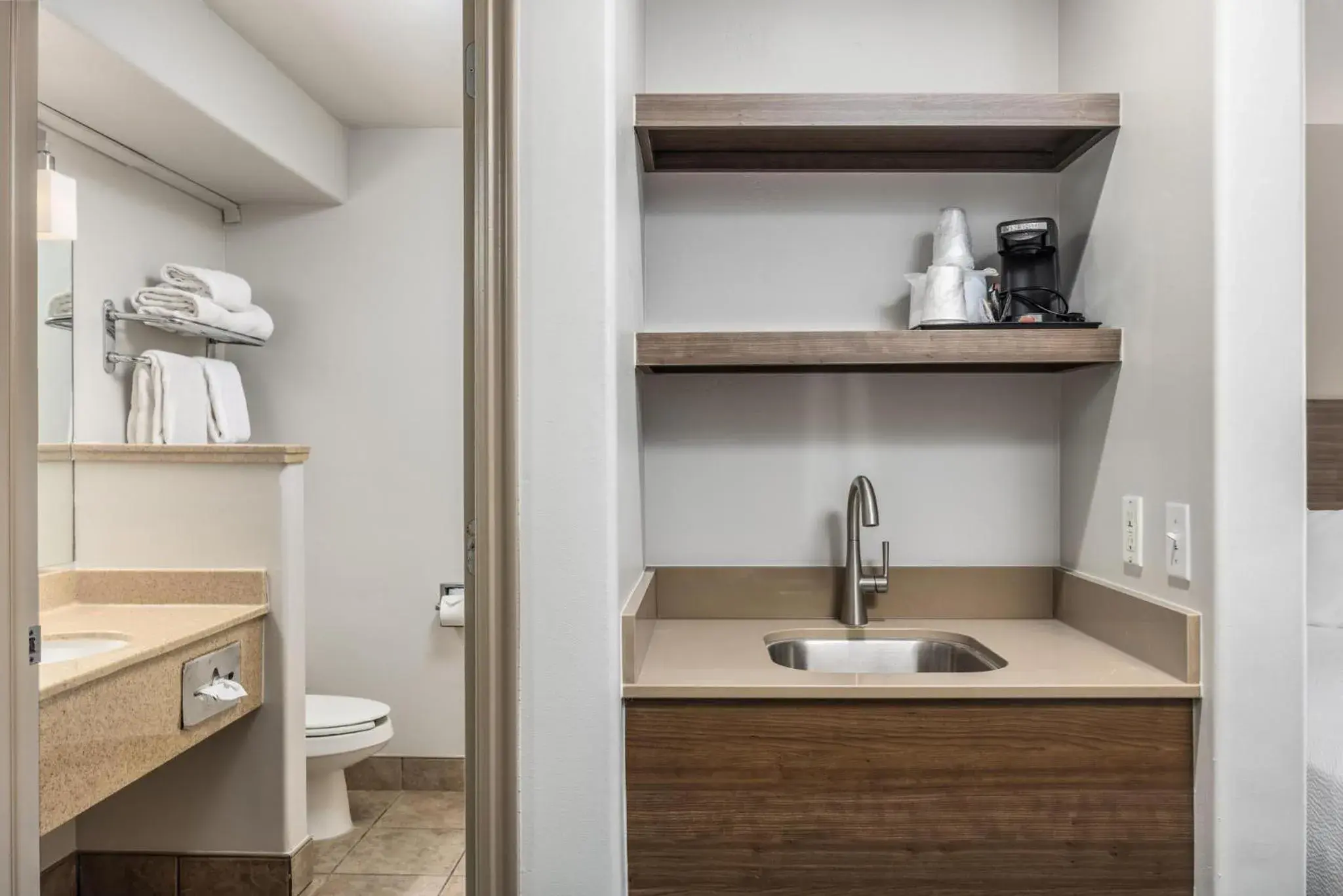 Bathroom in St. George Inn and Suites Bathroom in St. George Inn and Suites