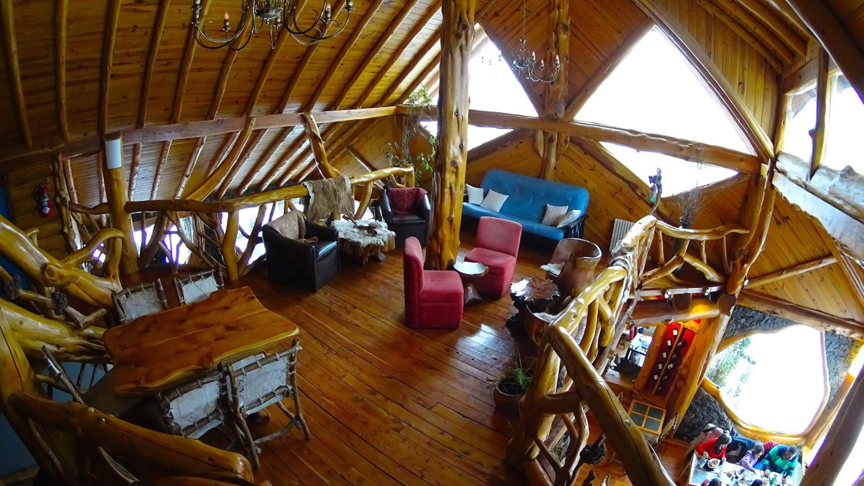 Dining area in Hosteria Sudbruck