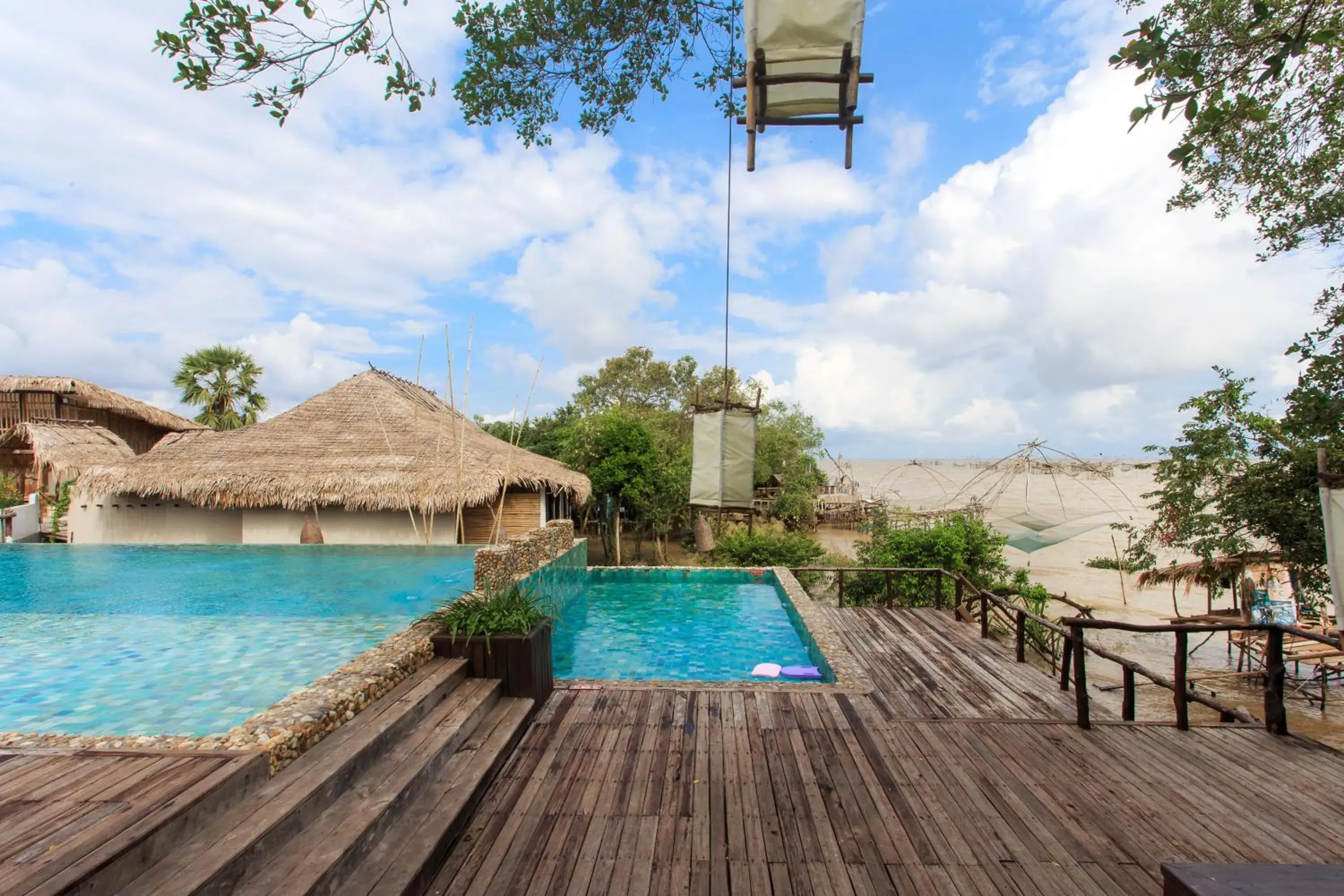 Swimming pool in Sripakpra Boutique Resort Phatthalung Swimming pool in Sripakpra Boutique Resort Phatthalung