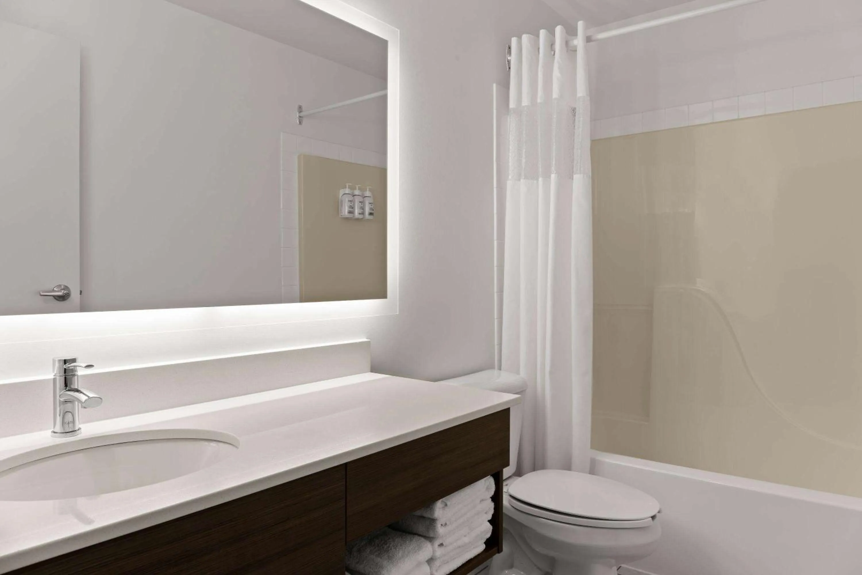 Bathroom in Days Inn by Wyndham Steinbach