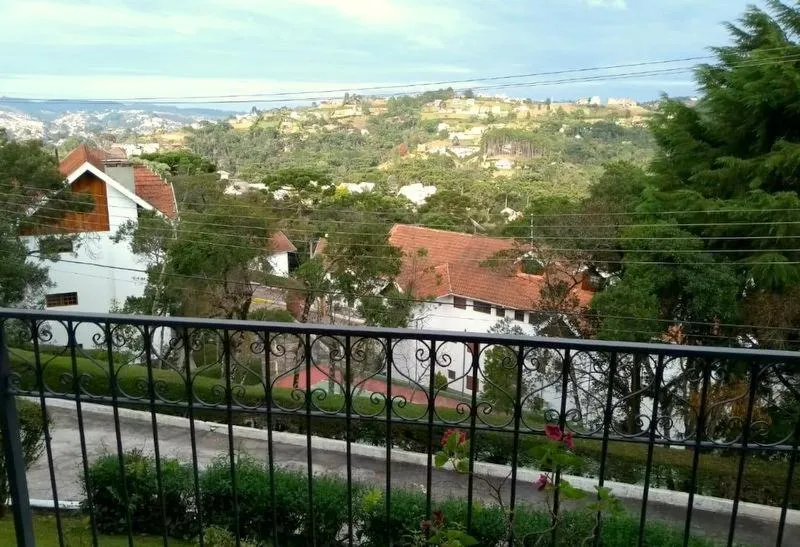 Balcony/Terrace in Apartamento Campos do Jordao