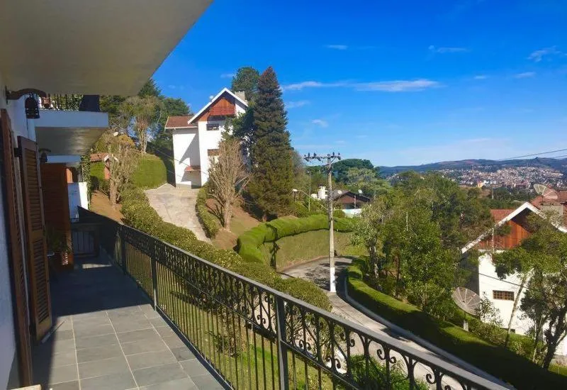 Balcony/Terrace in Apartamento Campos do Jordao