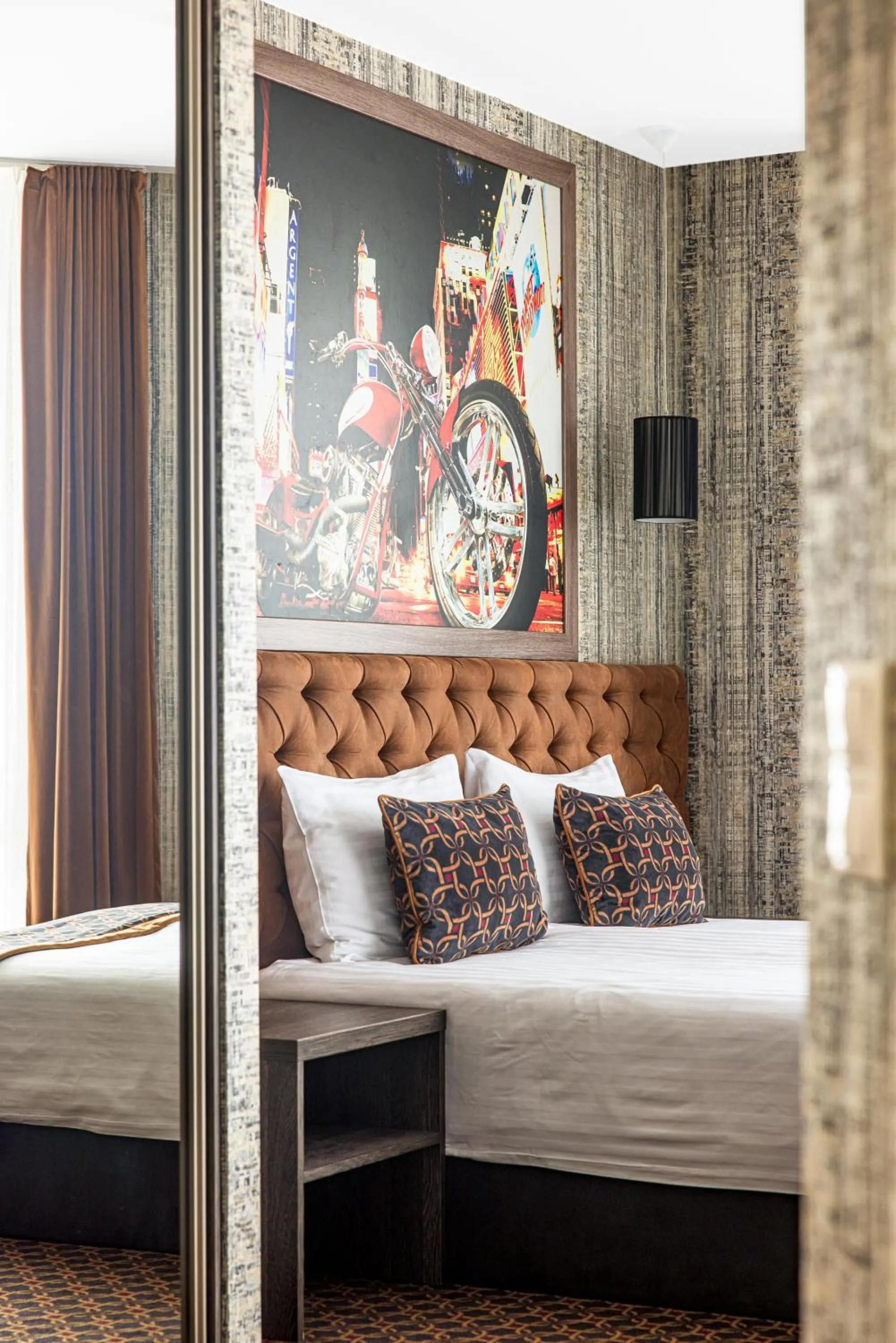 Bed in Resort Hotel Elija