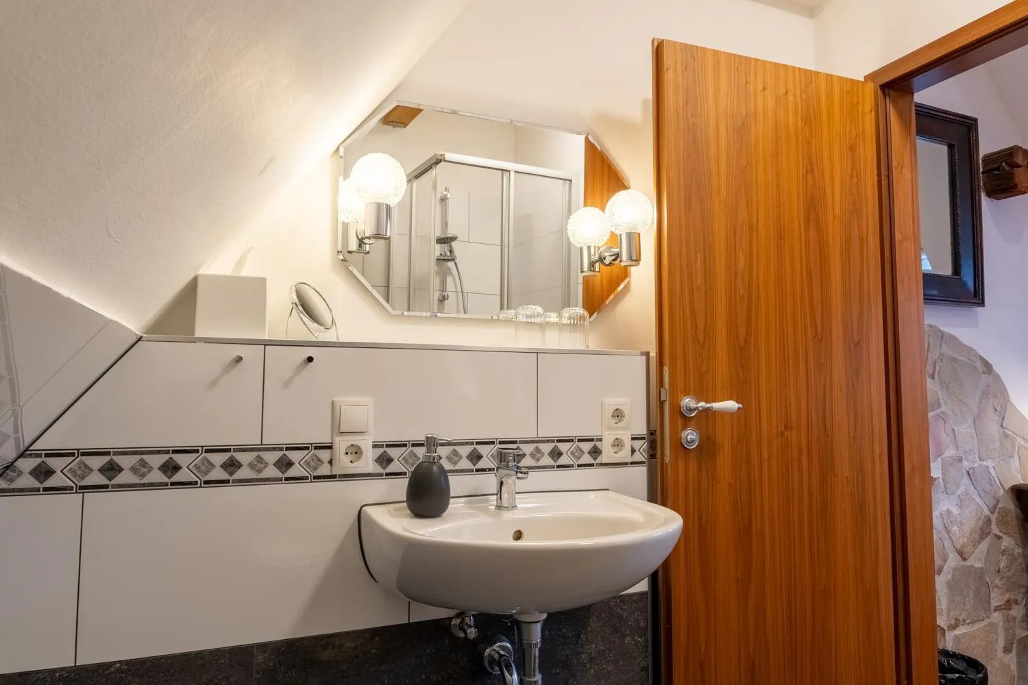 Bathroom in Kleine Villa Rose
