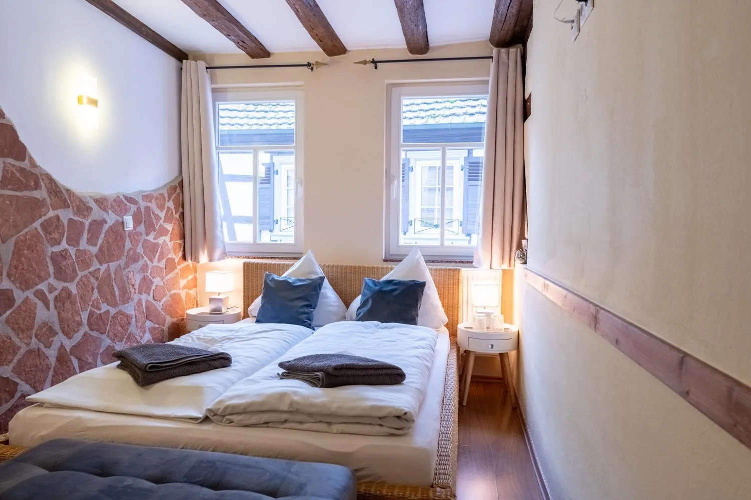 Bed in Kleine Villa Rose