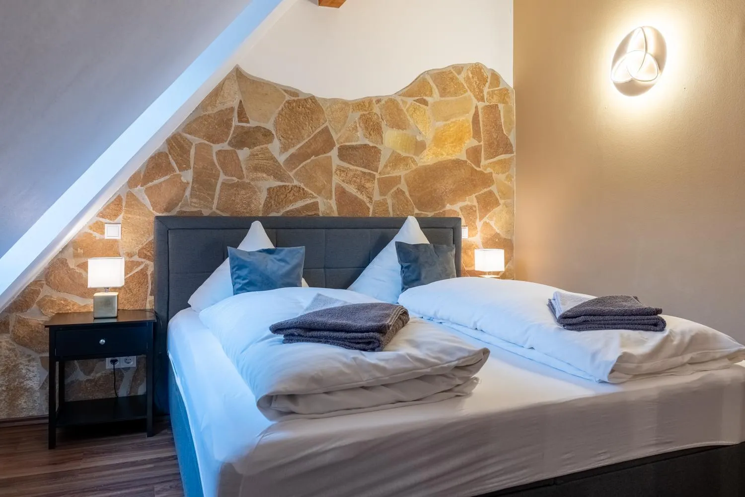 Bed in Kleine Villa Rose