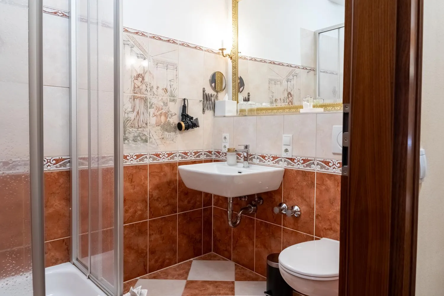 Shower in Kleine Villa Rose