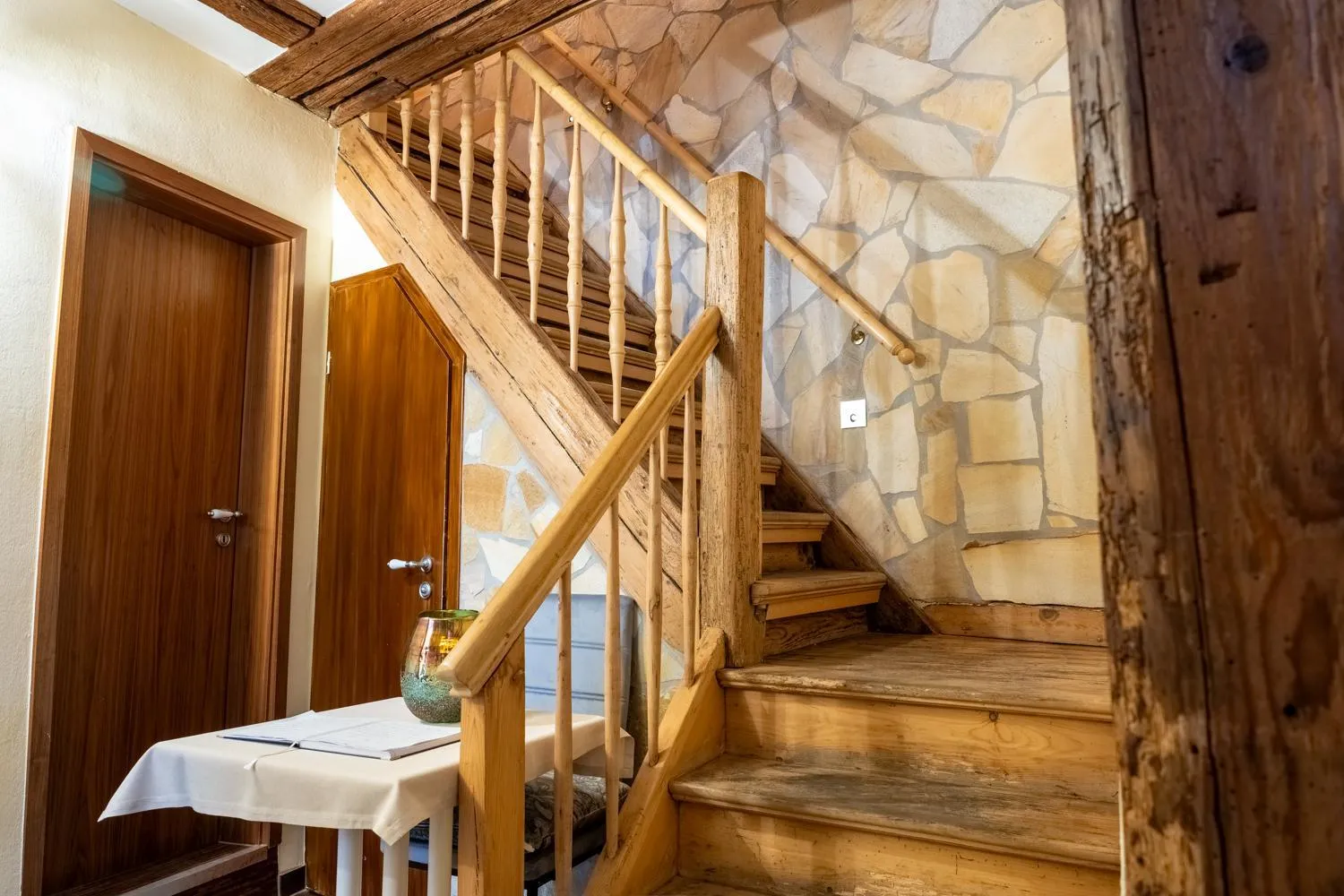 Lobby or reception in Kleine Villa Rose