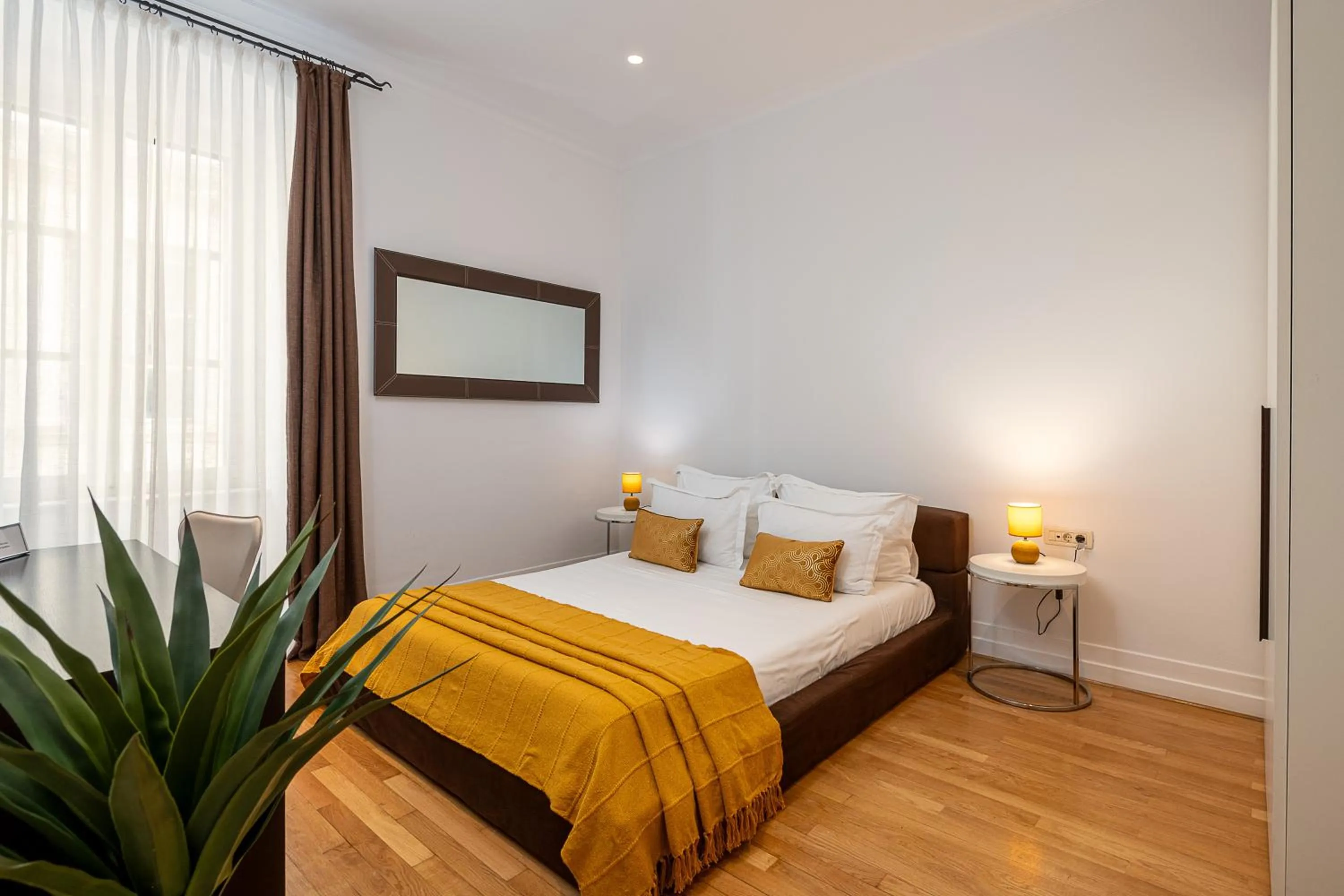 Bed in Blasius Residence