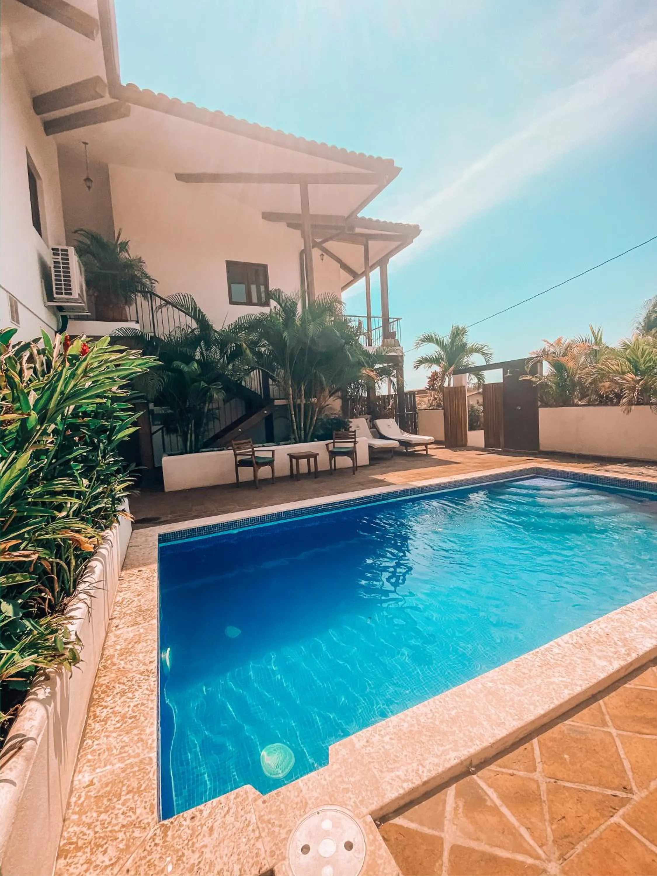 Swimming pool in Hotel Pedasí Nature Paradise