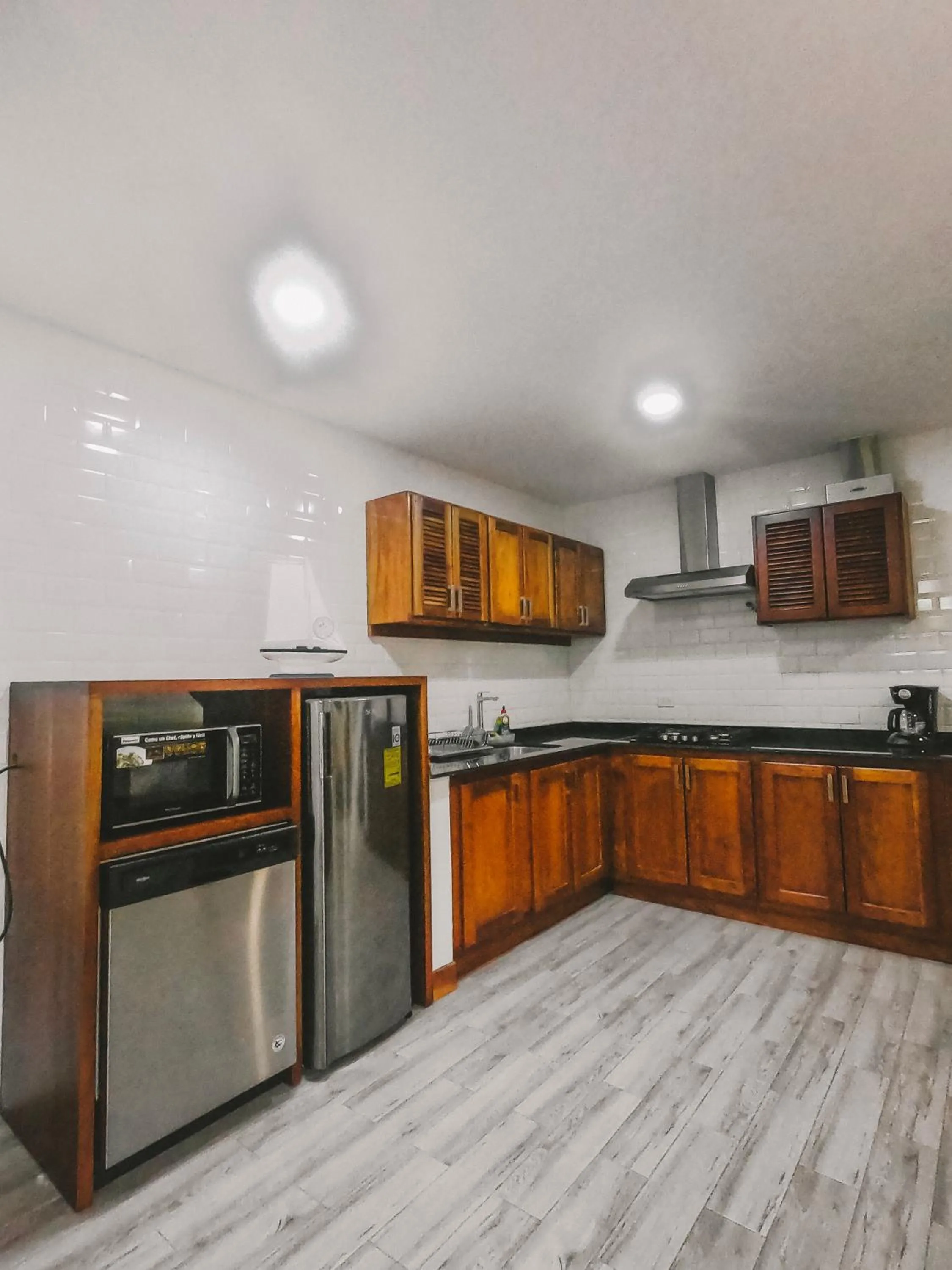 Kitchen or kitchenette in Hotel Pedasí Nature Paradise