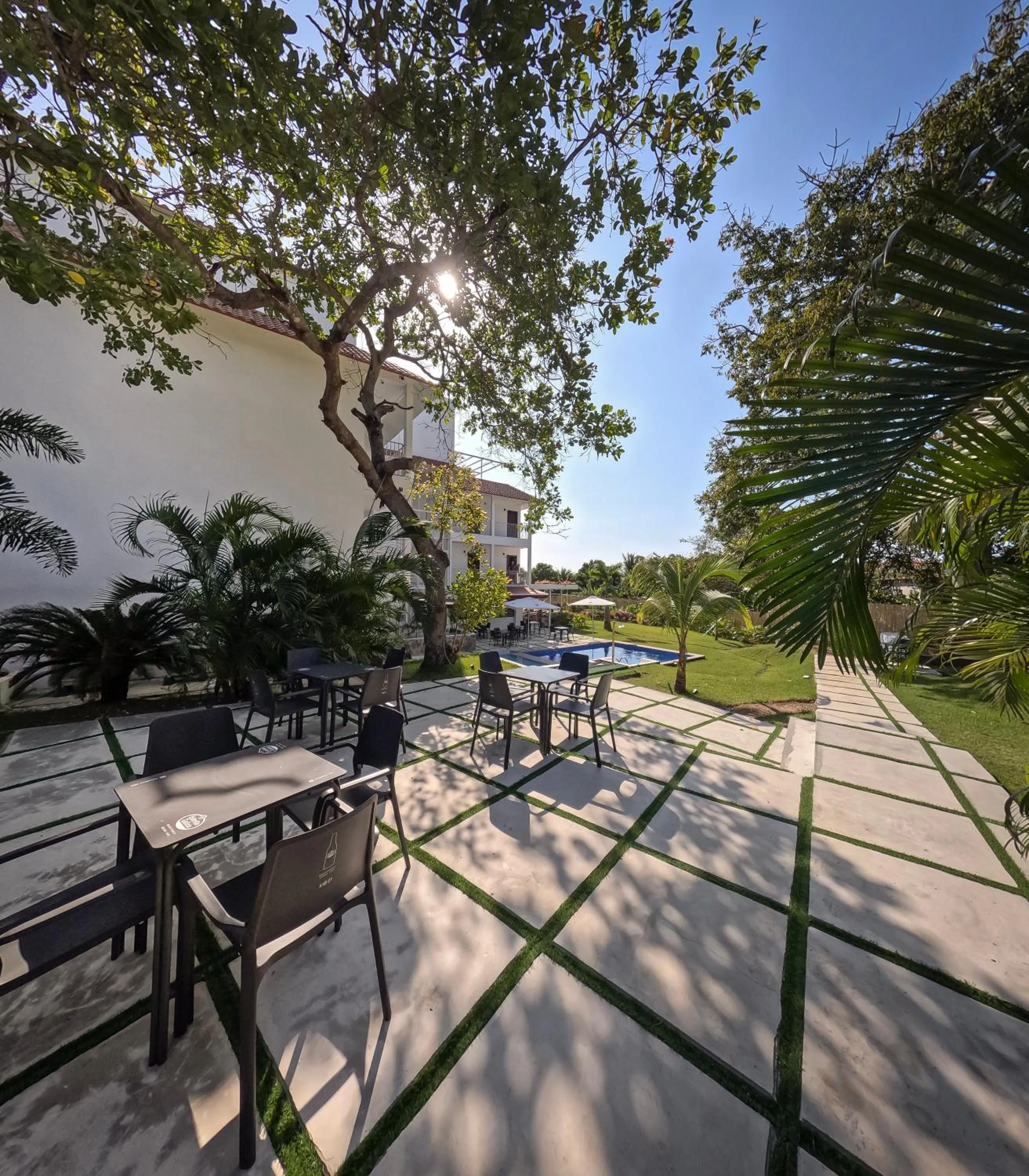Patio in Hotel Pedasí Nature Paradise