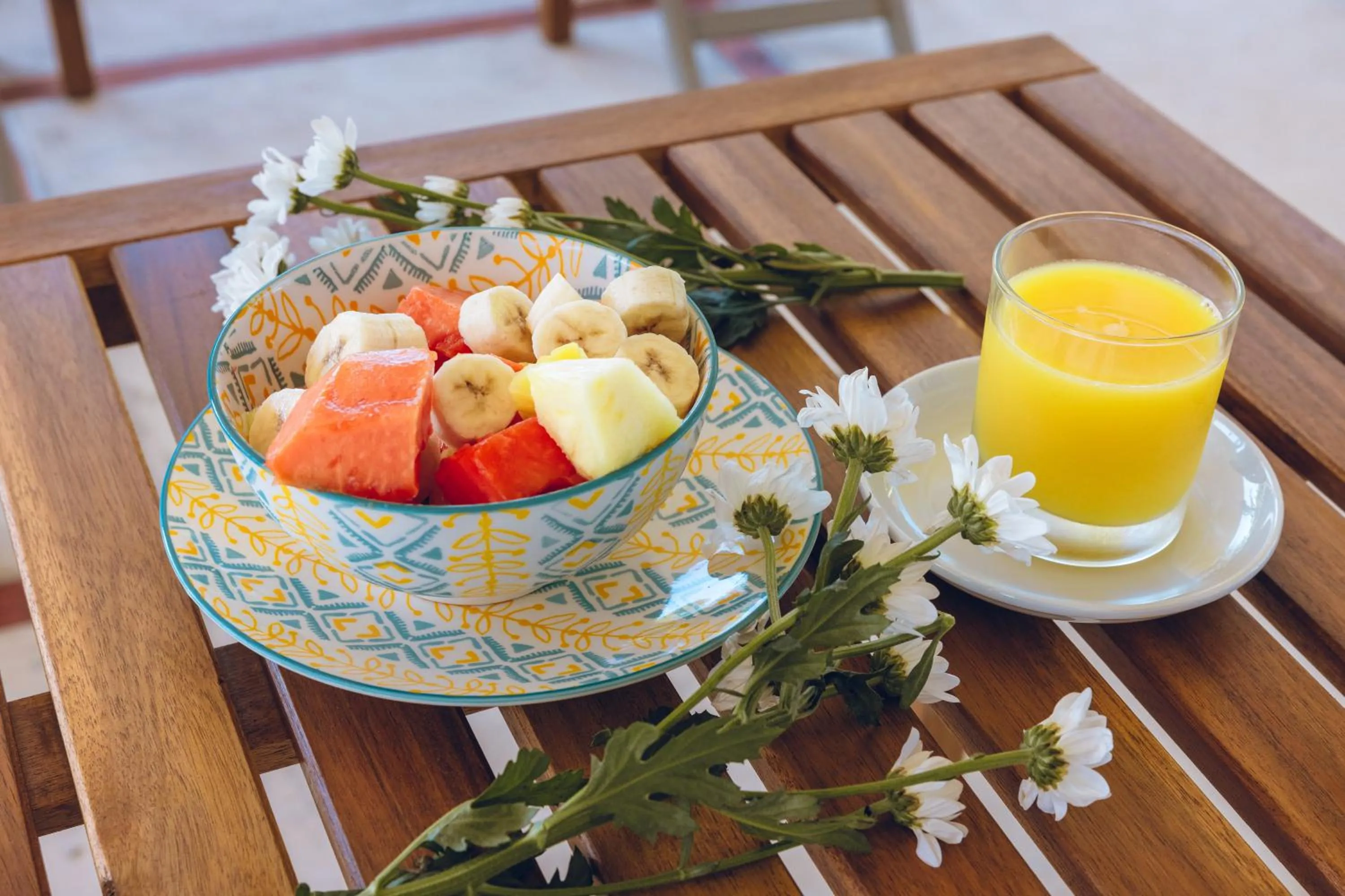 Breakfast in Hotel Pedasí Nature Paradise