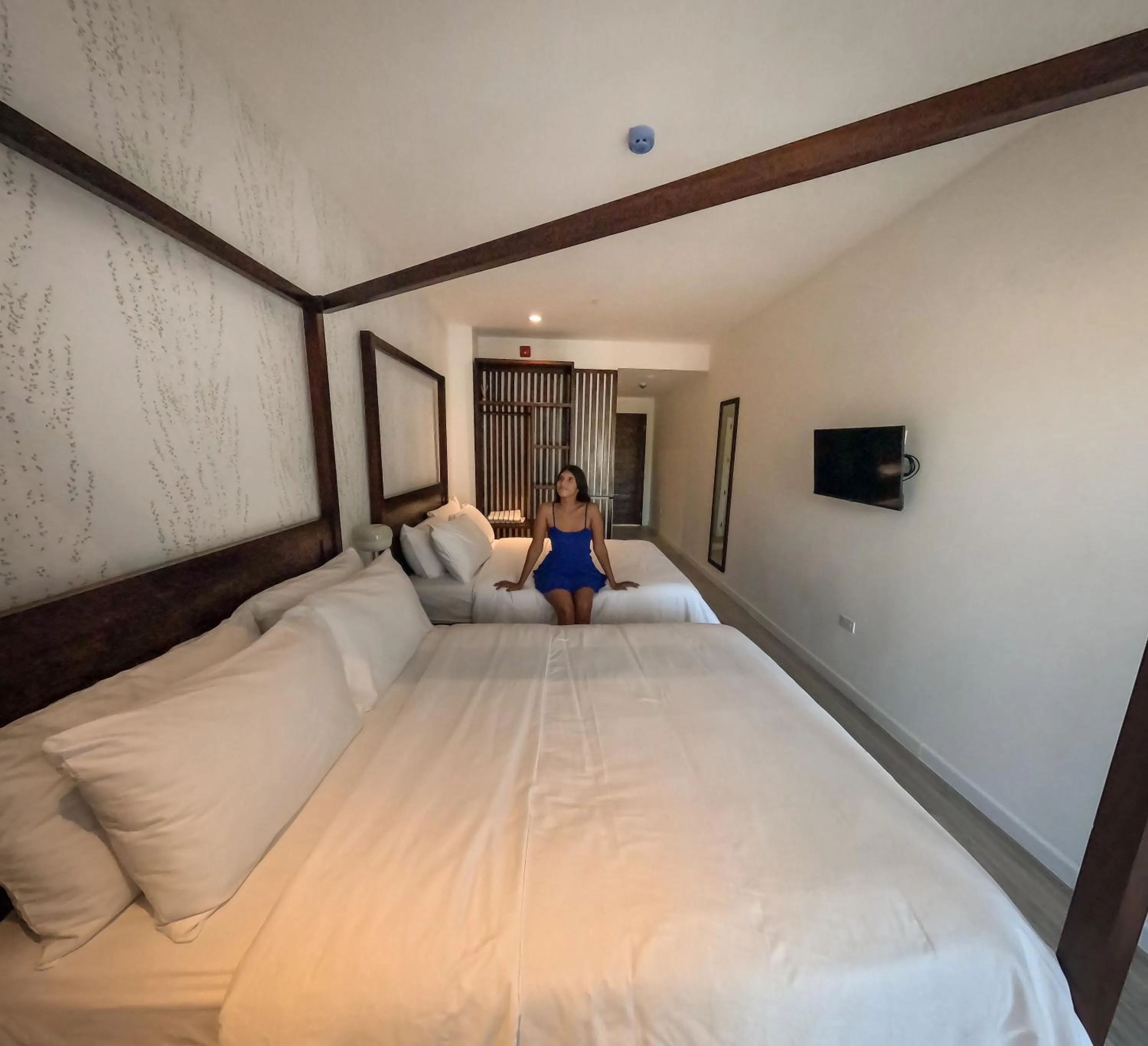 Bedroom, Bed in Hotel Pedasí Nature Paradise