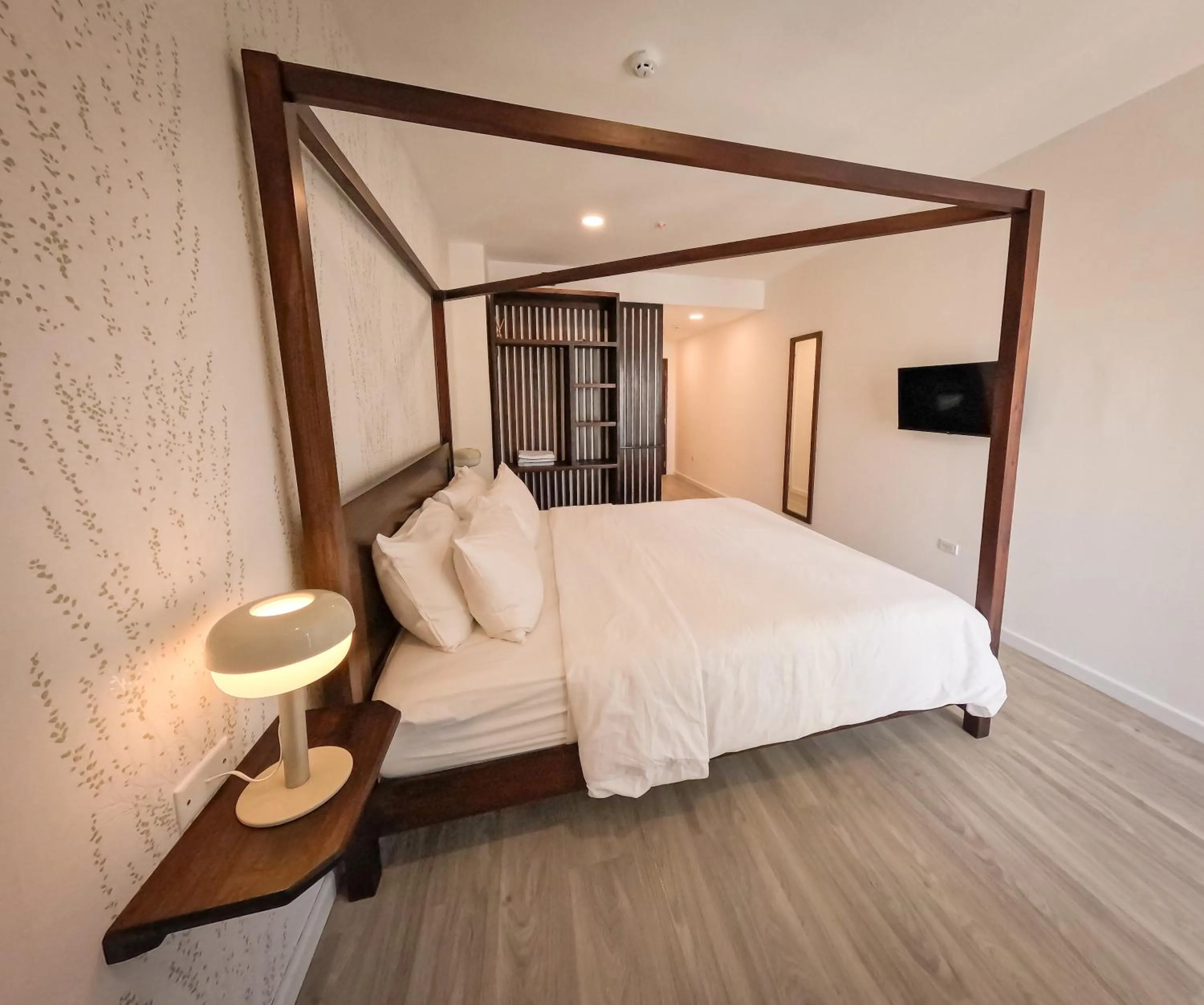 Bedroom, Bed in Hotel Pedasí Nature Paradise