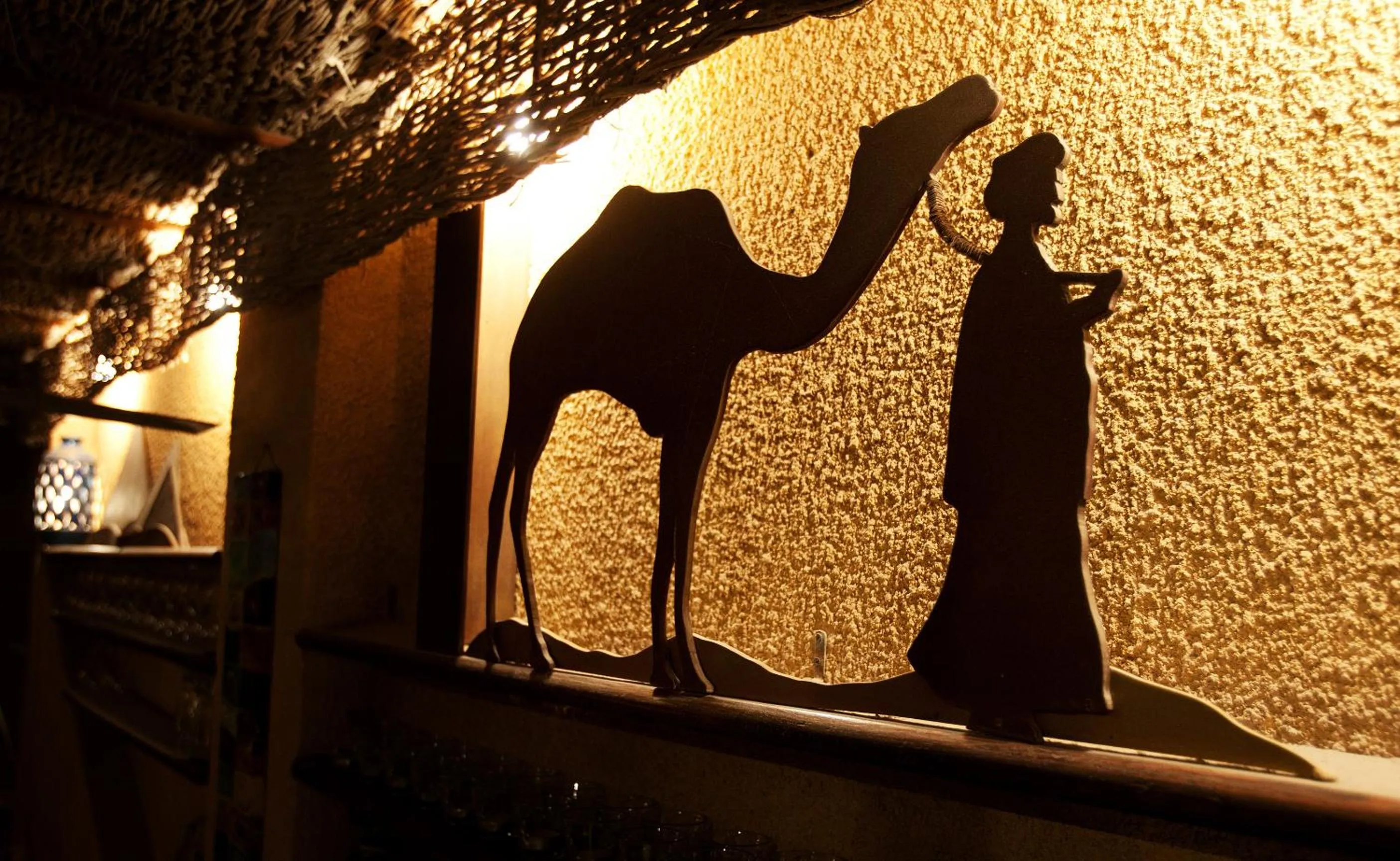 Decorative detail in Eldorado Lodge and Restaurant