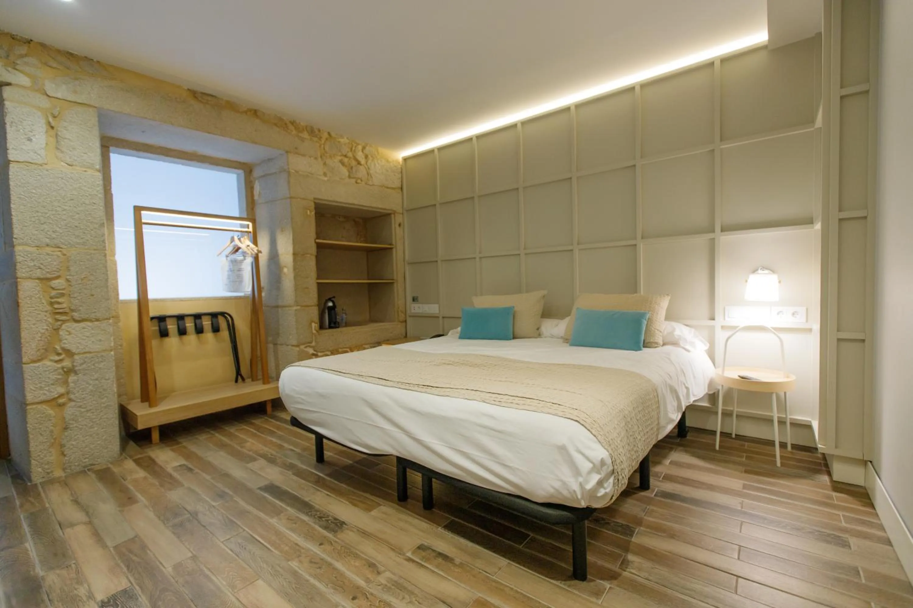 Bed in Hotel Pousada Real