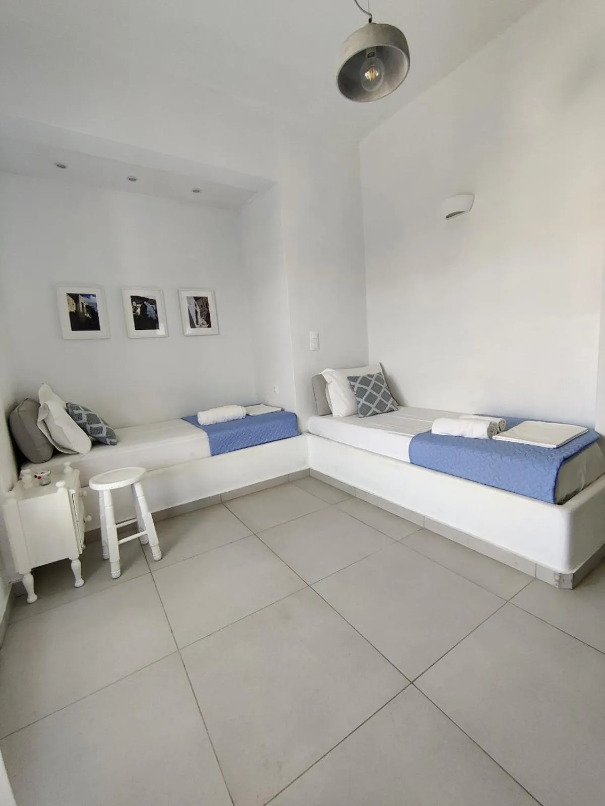 Bed in Drouga's Studios & Suites Astypalaia Greece