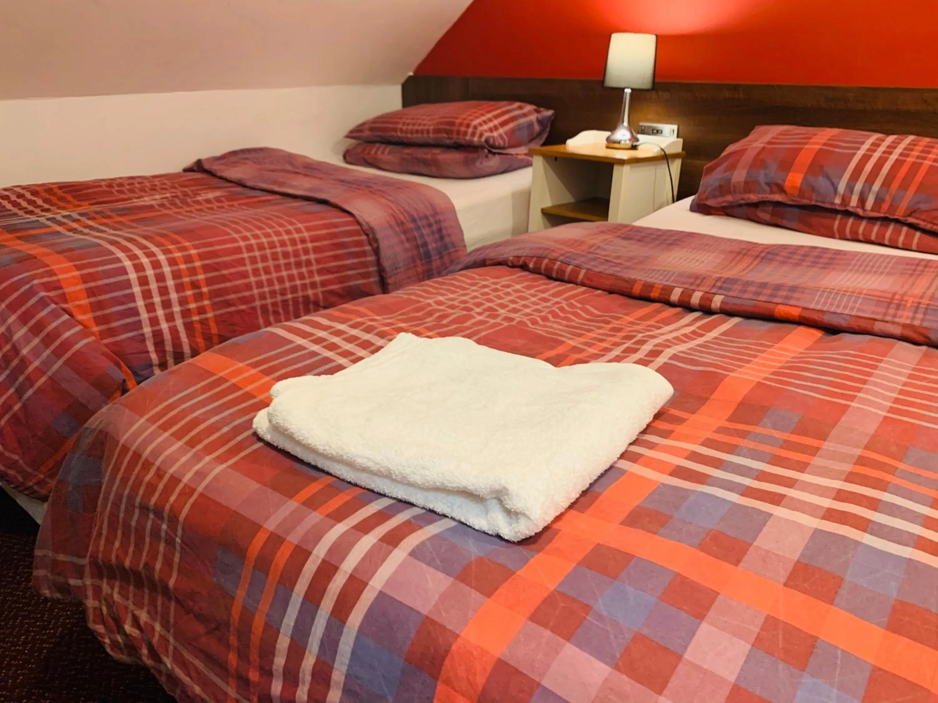 Bed in Swandown Hotel