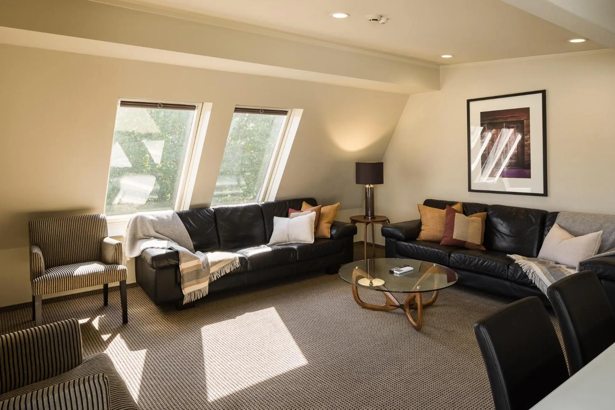 Living room in Carnmore Chateau Marlborough