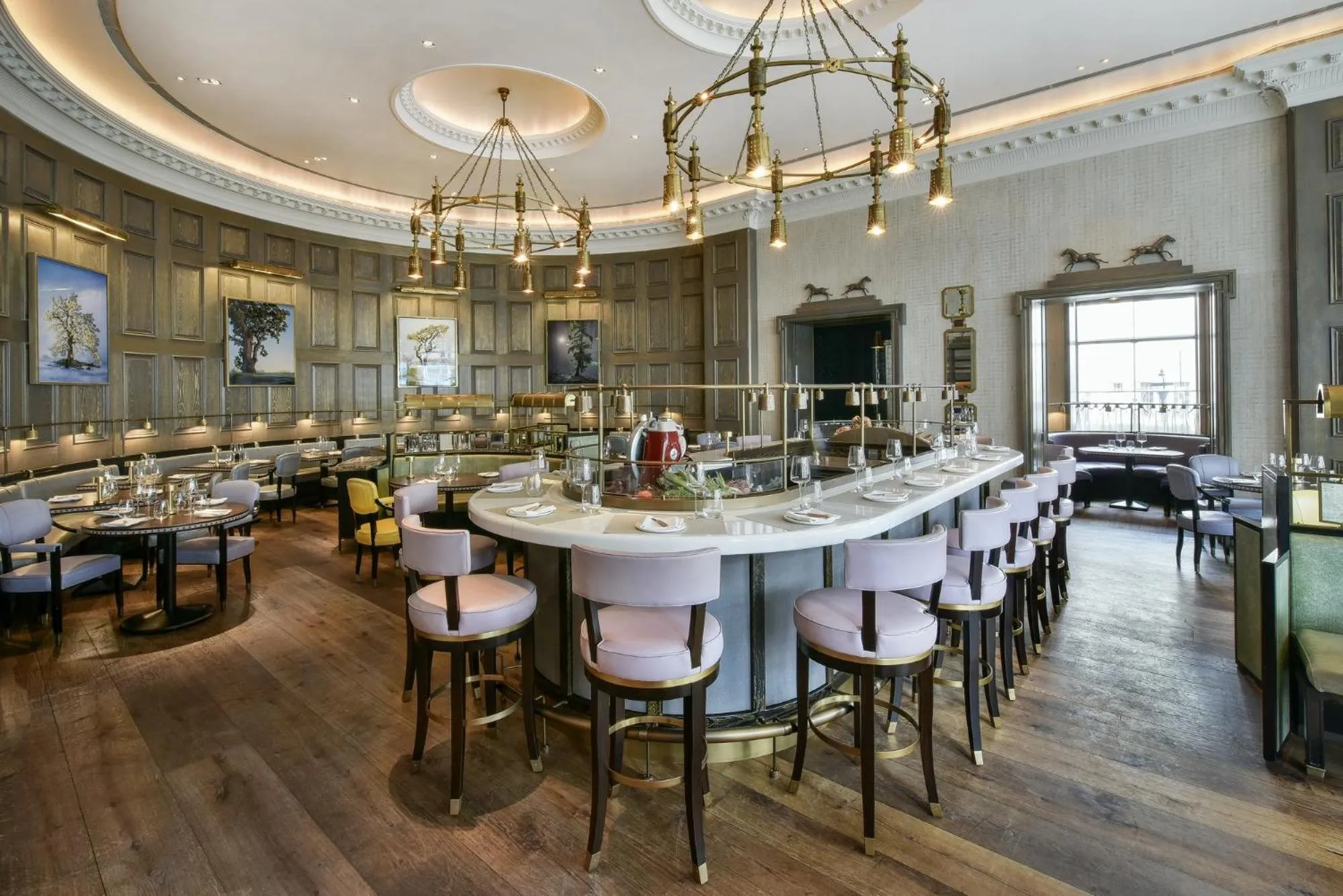 Restaurant/places to eat in The Langham London