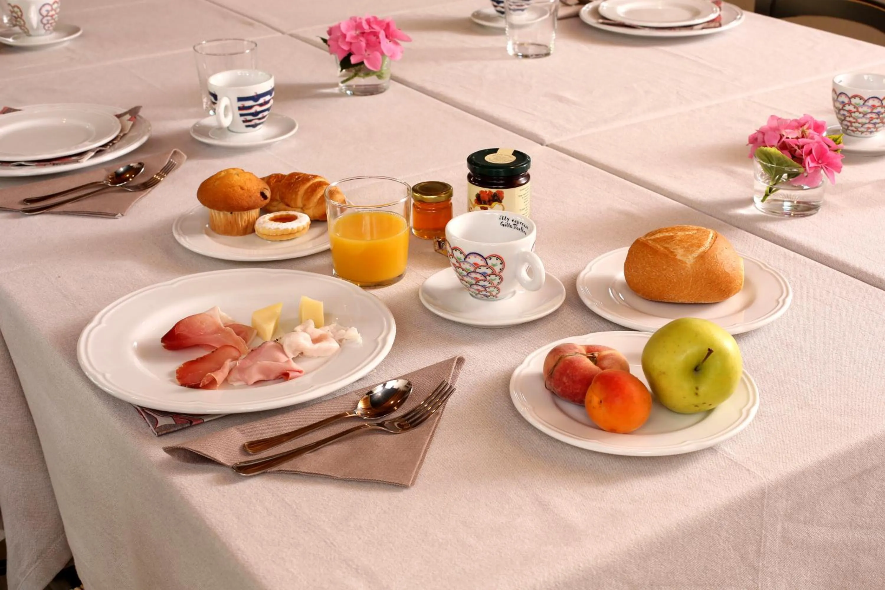 Food close-up in B&B La Contessa