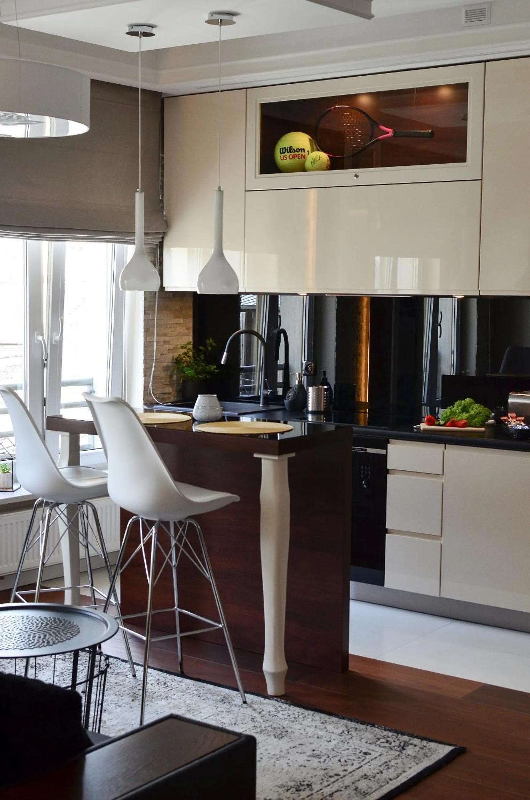 Kitchen or kitchenette in AGA Tenis Apartments by Radwańska