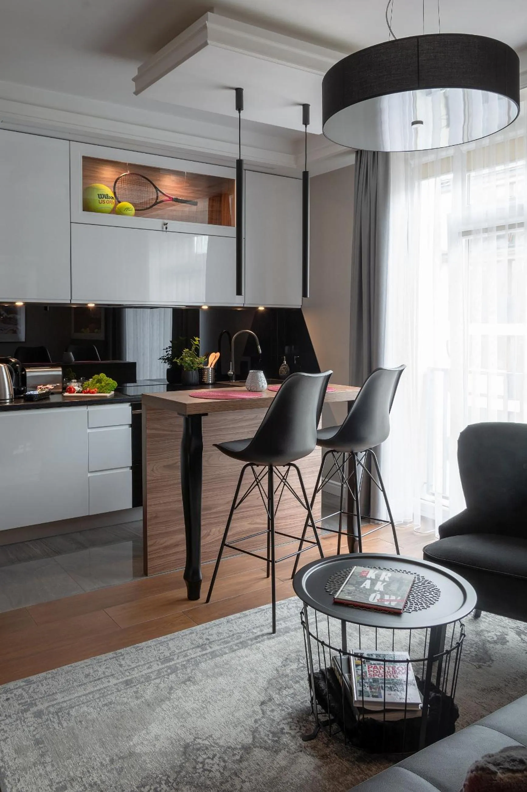 Kitchen or kitchenette in AGA Tenis Apartments by Radwańska