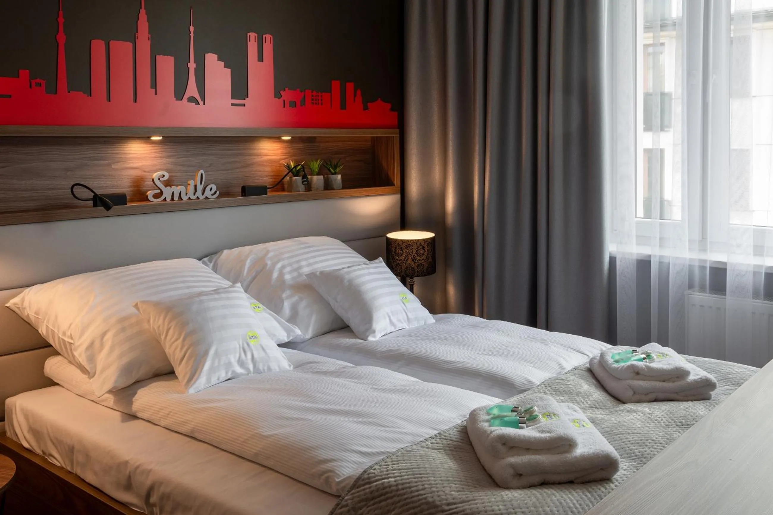 Bedroom, Bed in AGA Tenis Apartments by Radwańska