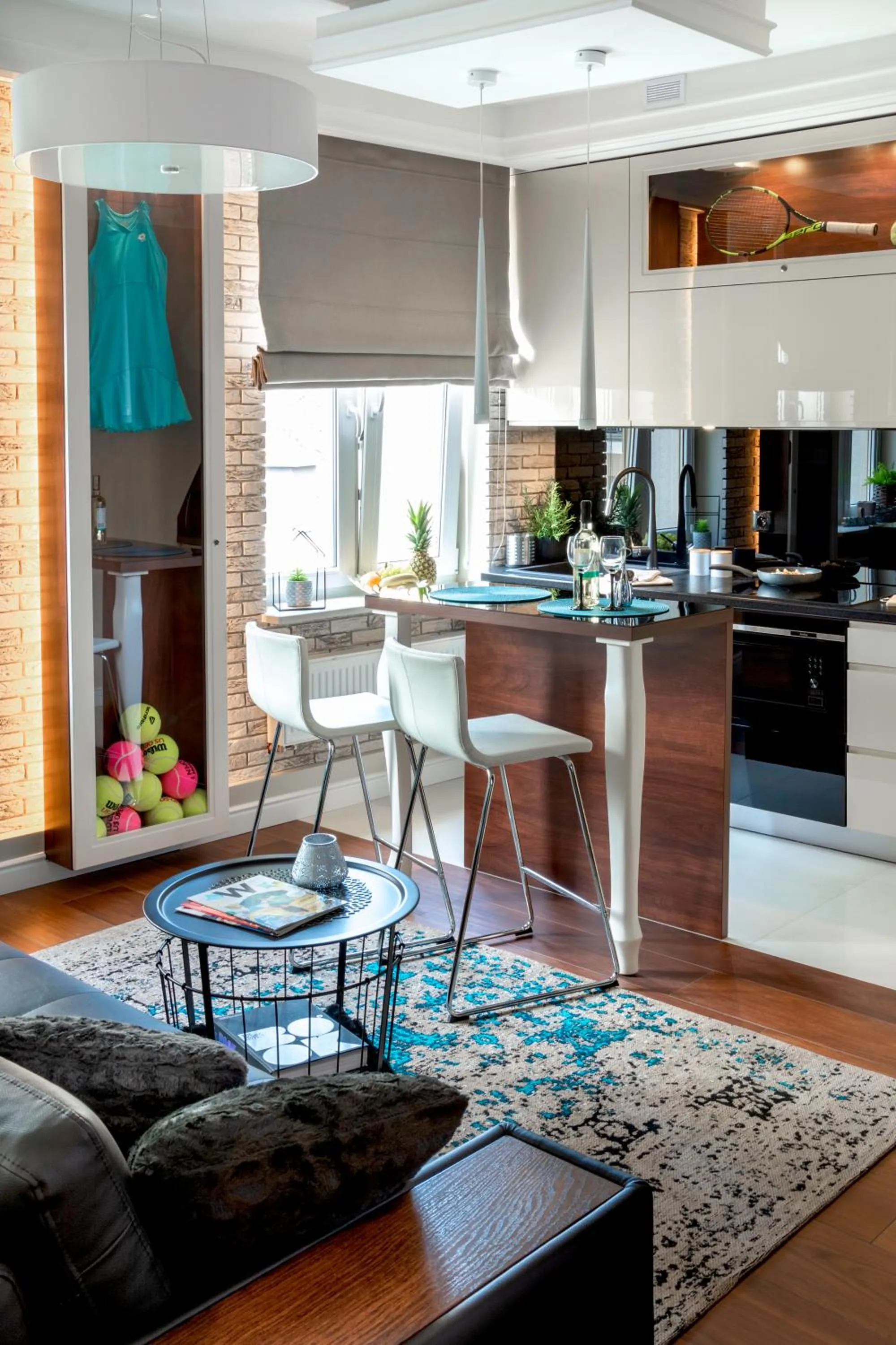 Kitchen or kitchenette in AGA Tenis Apartments by Radwańska