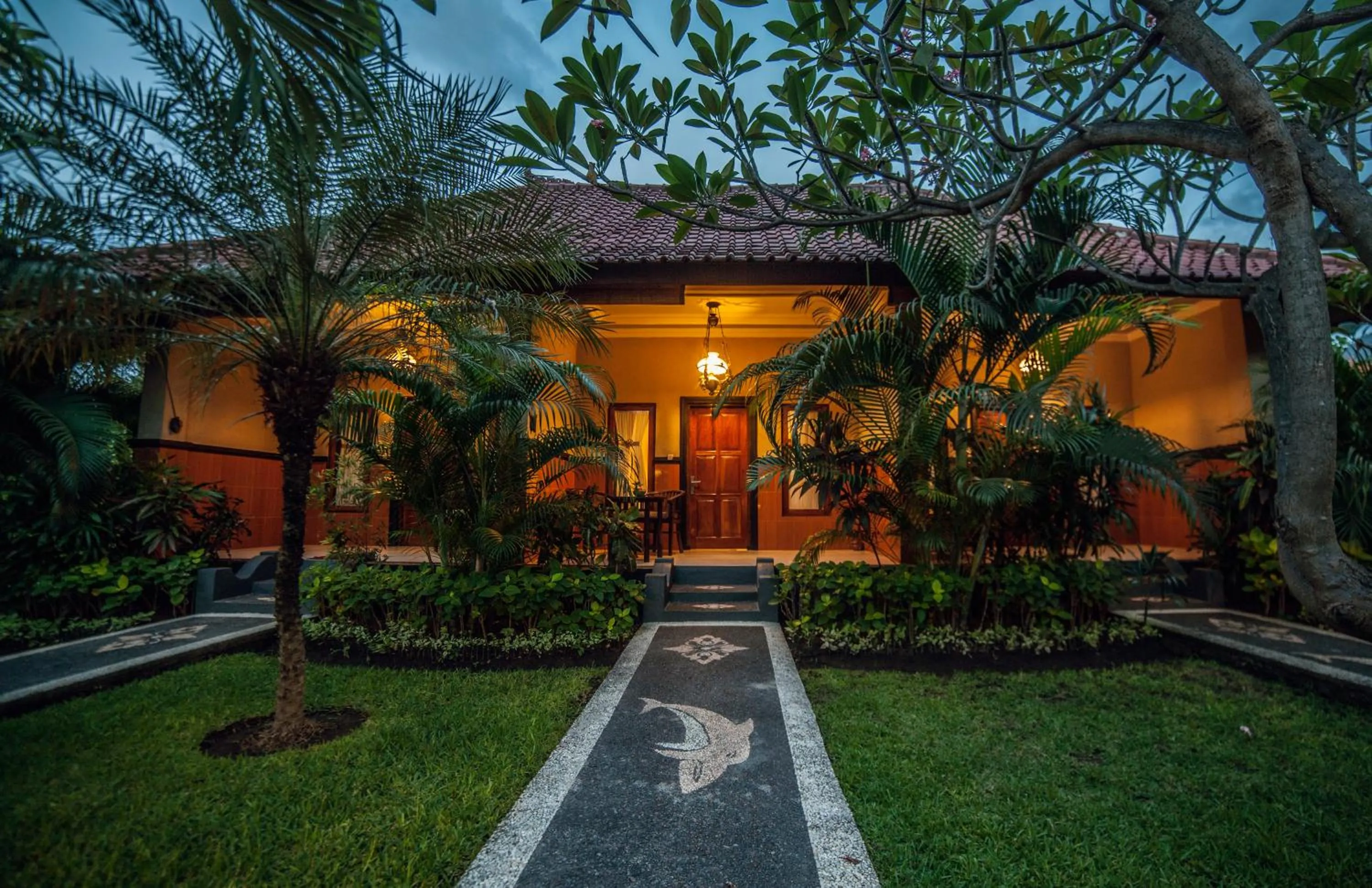 Balcony/Terrace in Mans Cottages & Spa