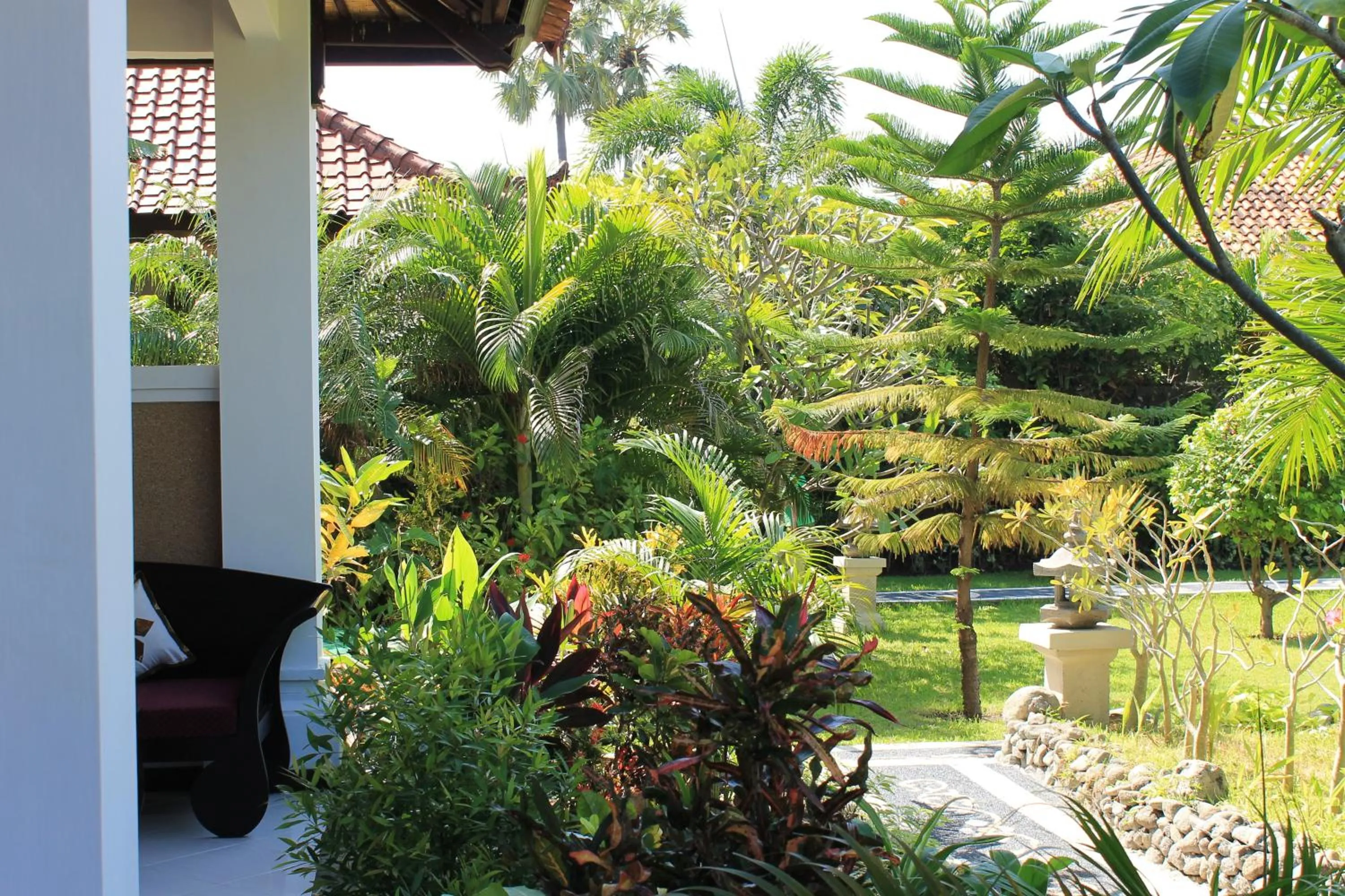 Garden in Mans Cottages & Spa