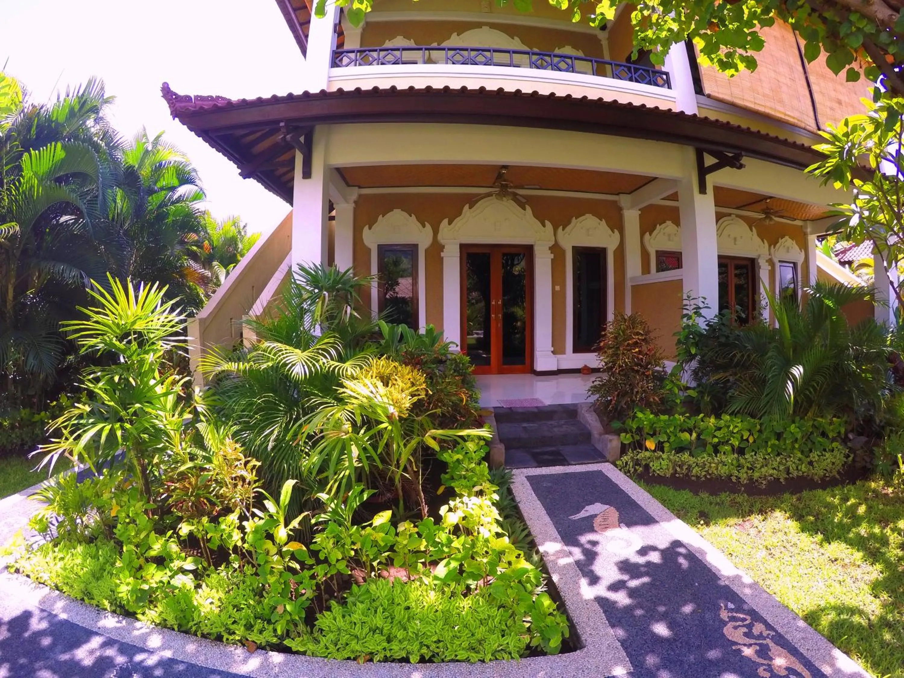 Garden in Mans Cottages & Spa
