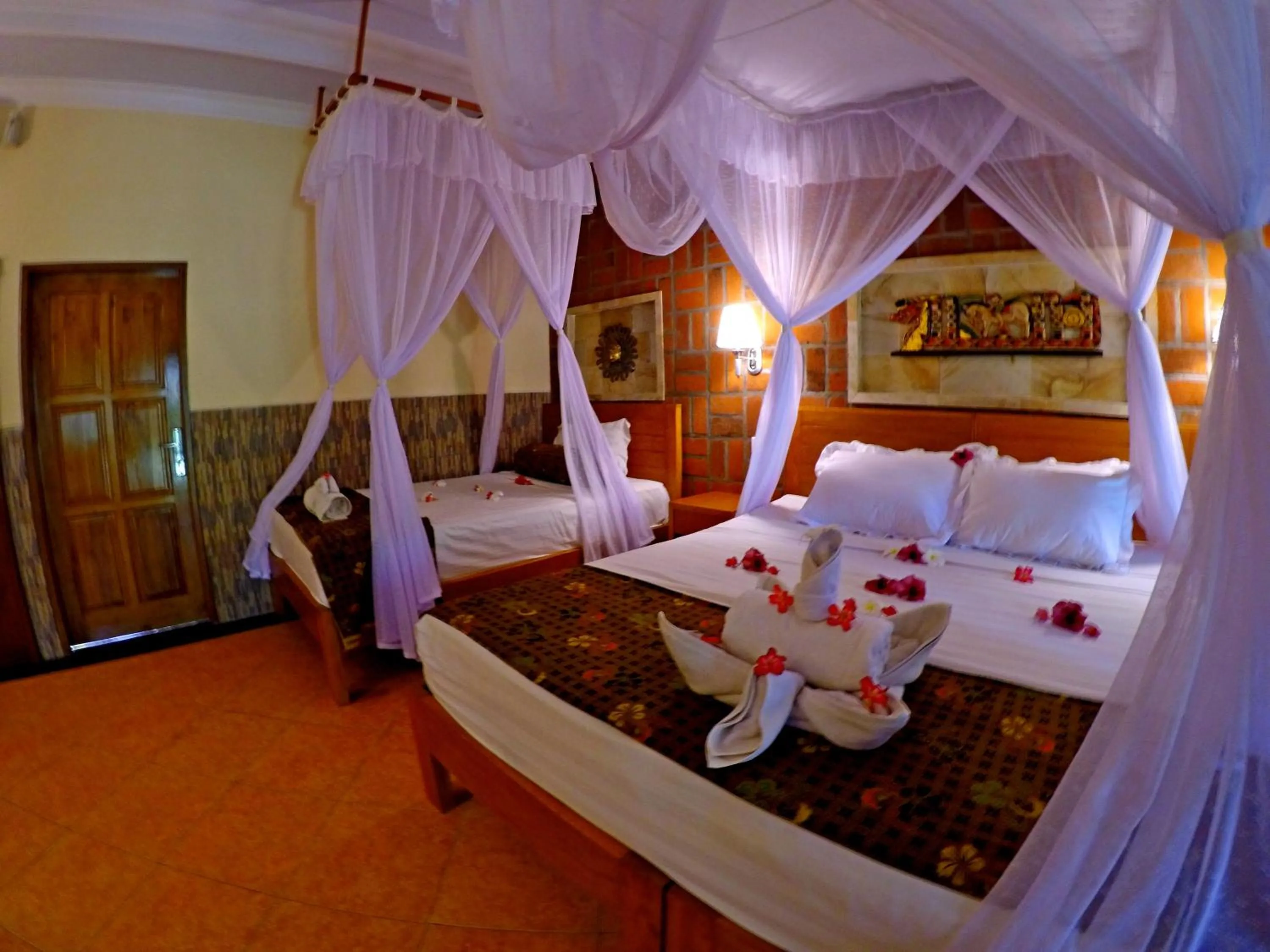 Bedroom, Bed in Mans Cottages & Spa