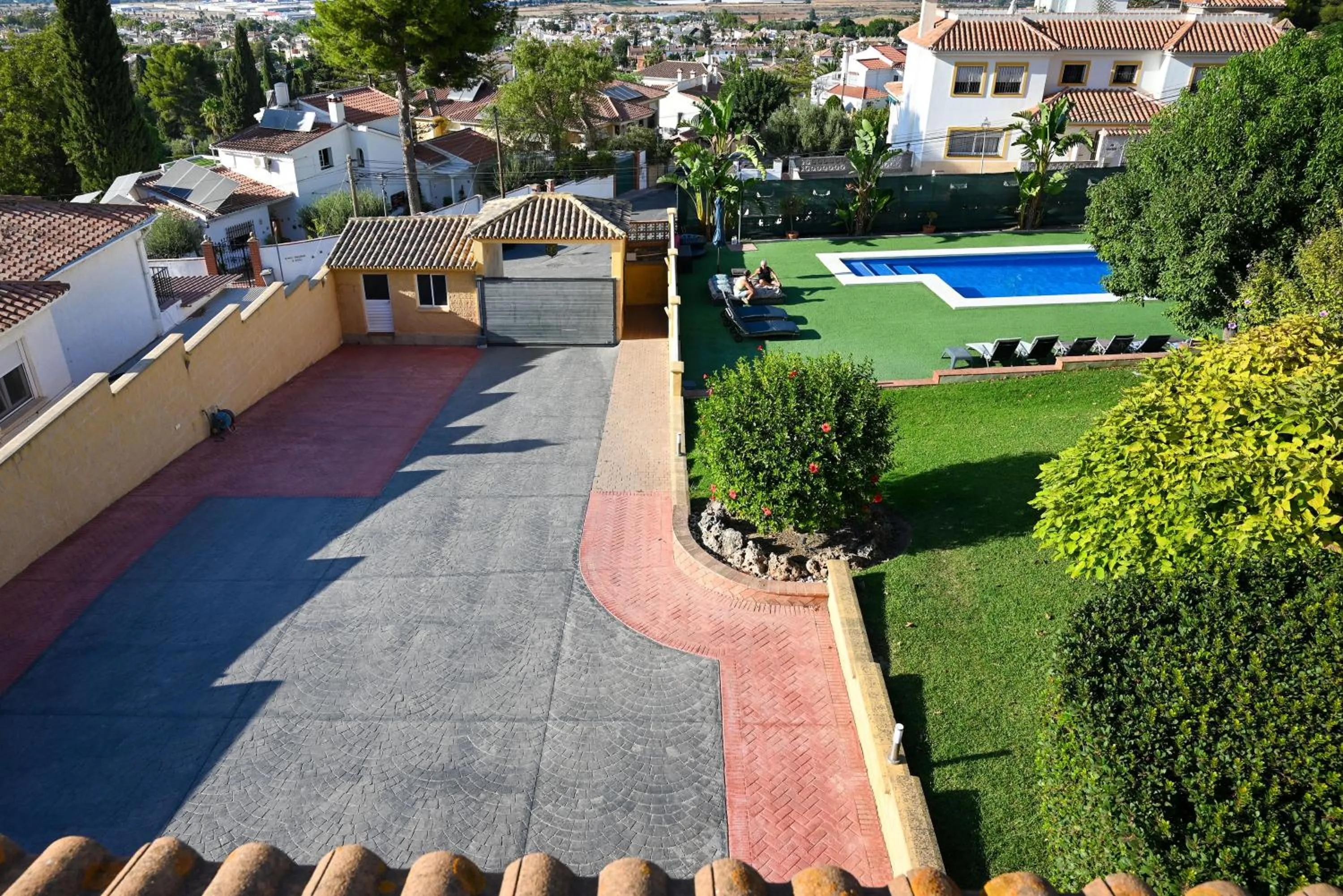 View (from property/room) in Villa Peralta, heated and private pool ,near beach and golf !