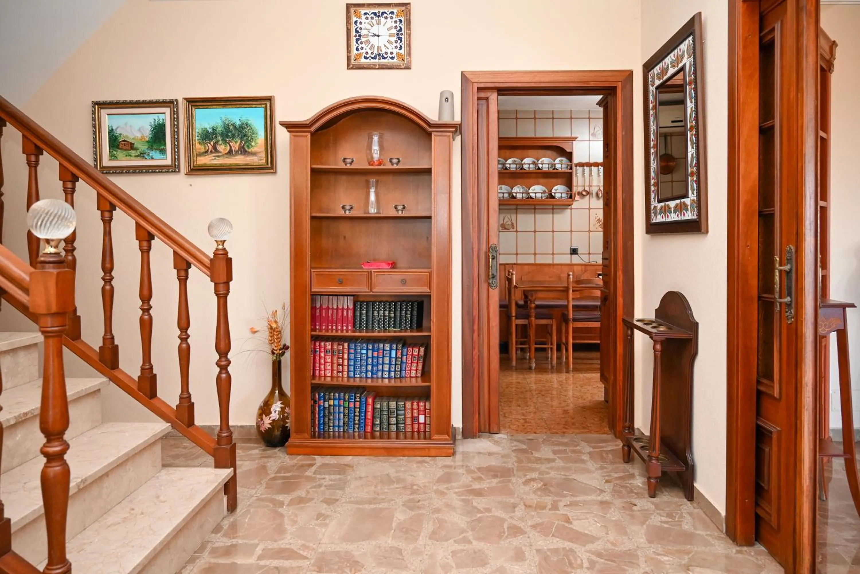 Lobby or reception in Villa Peralta, heated and private pool ,near beach and golf !