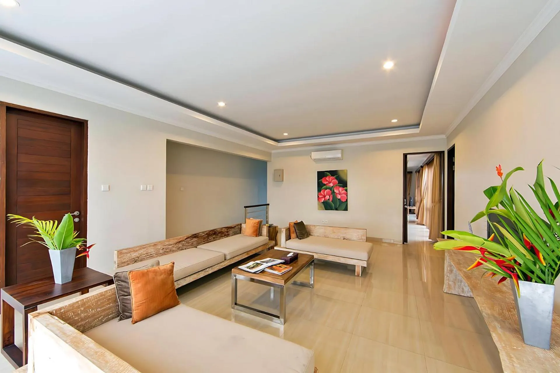 Living room in White Lotus Villas Seminyak