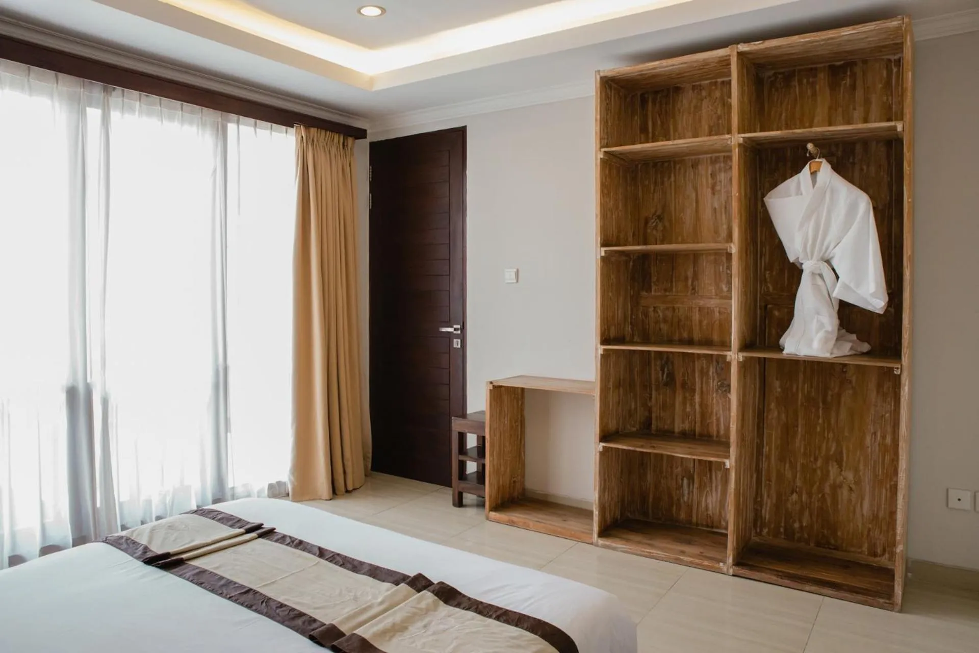 Bedroom, Bed in White Lotus Villas Seminyak