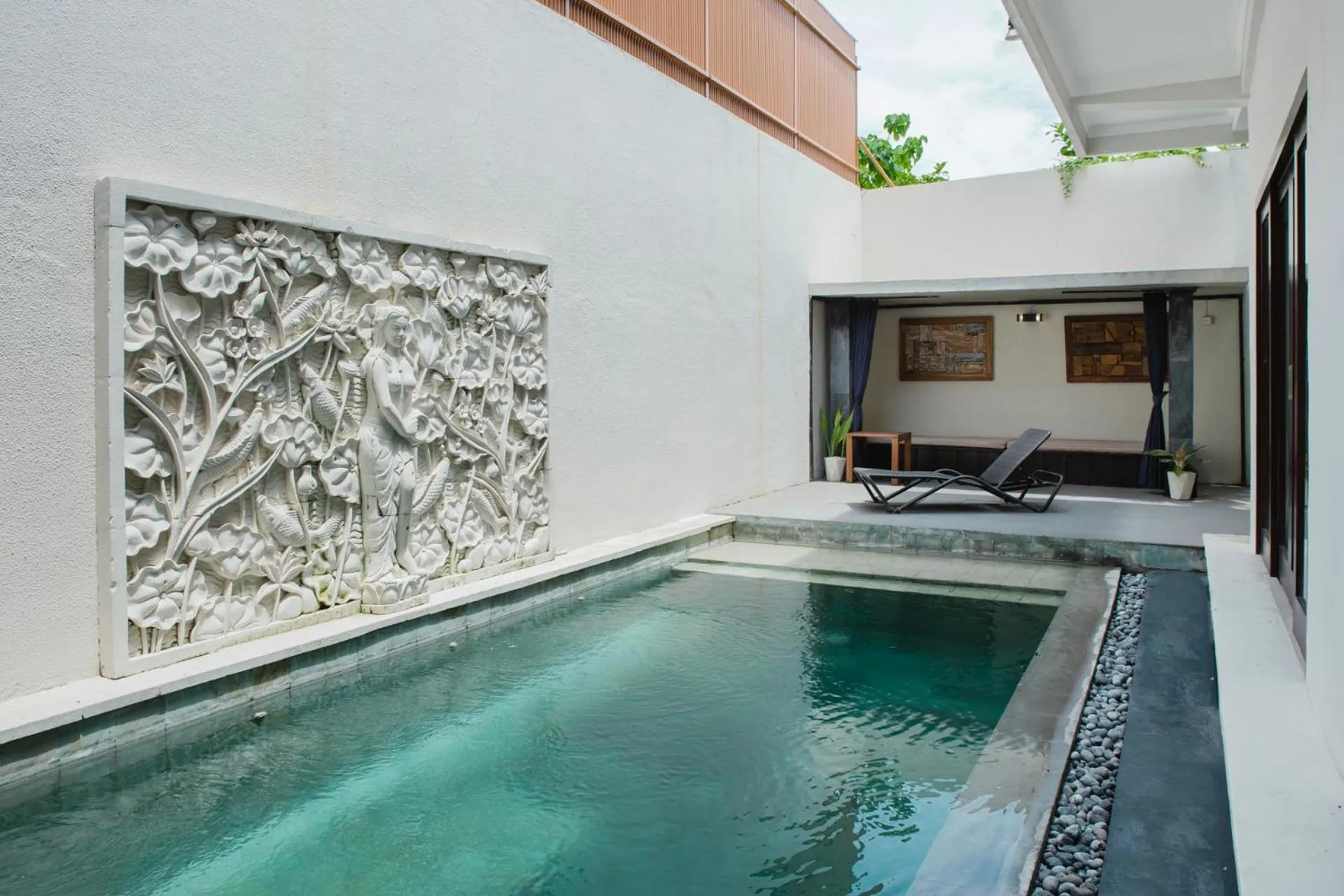 Swimming pool in White Lotus Villas Seminyak