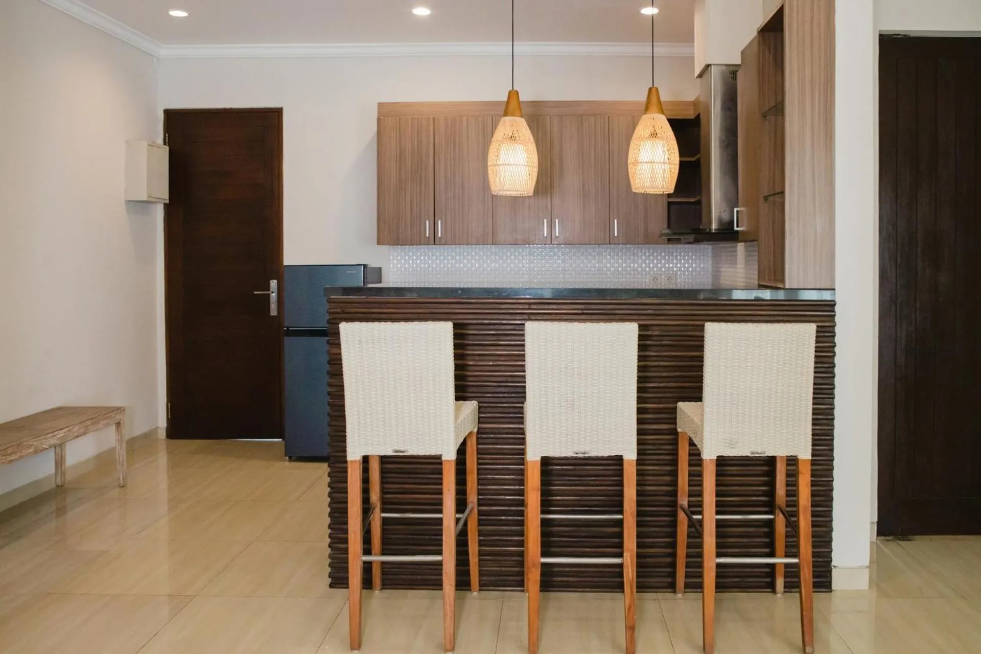 kitchen in White Lotus Villas Seminyak