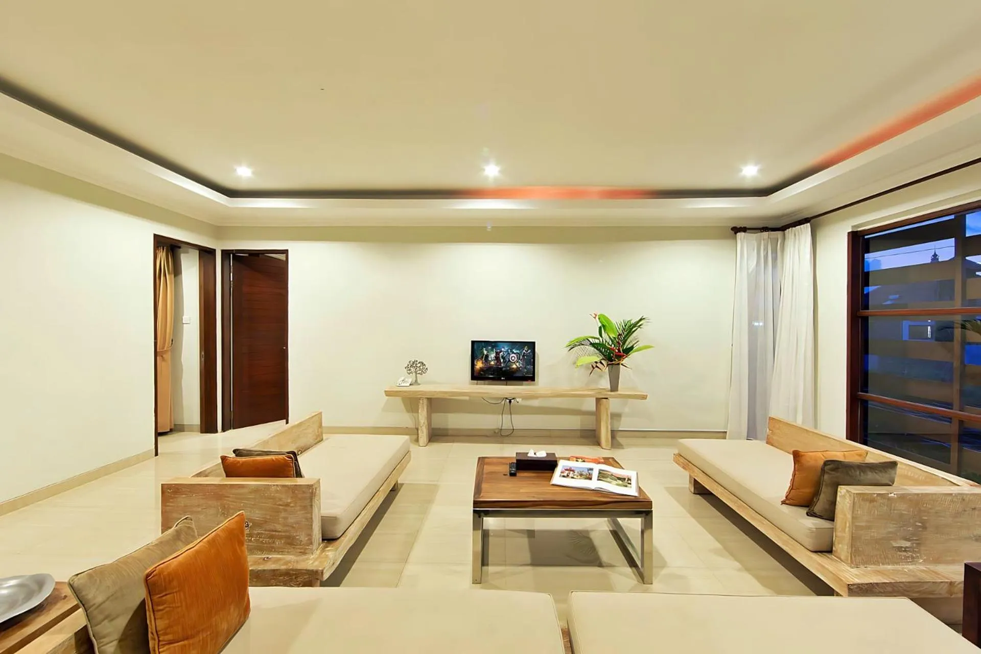 Living room in White Lotus Villas Seminyak
