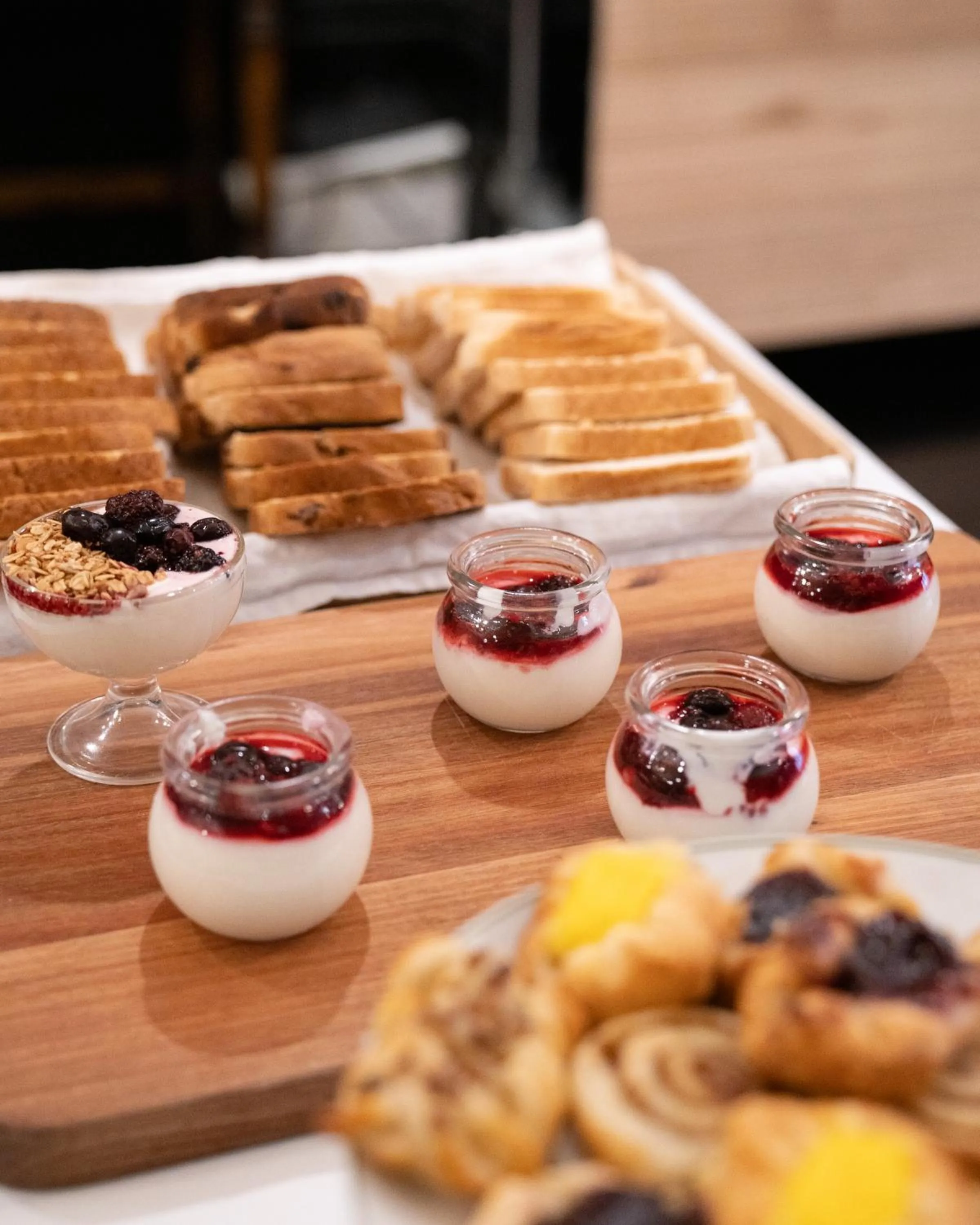 Continental breakfast in The Macquarie Hobart