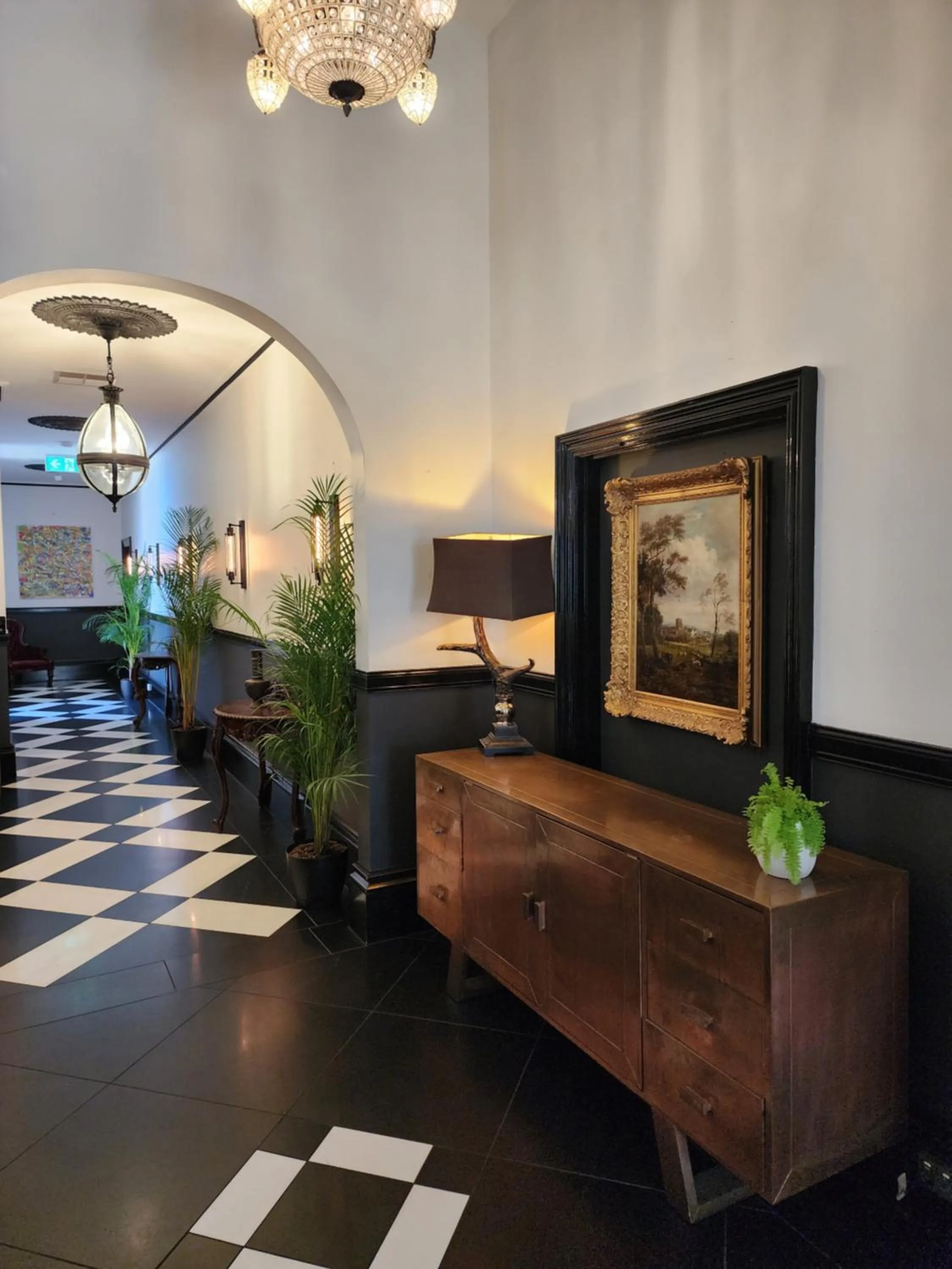 Living room in The Macquarie Hobart