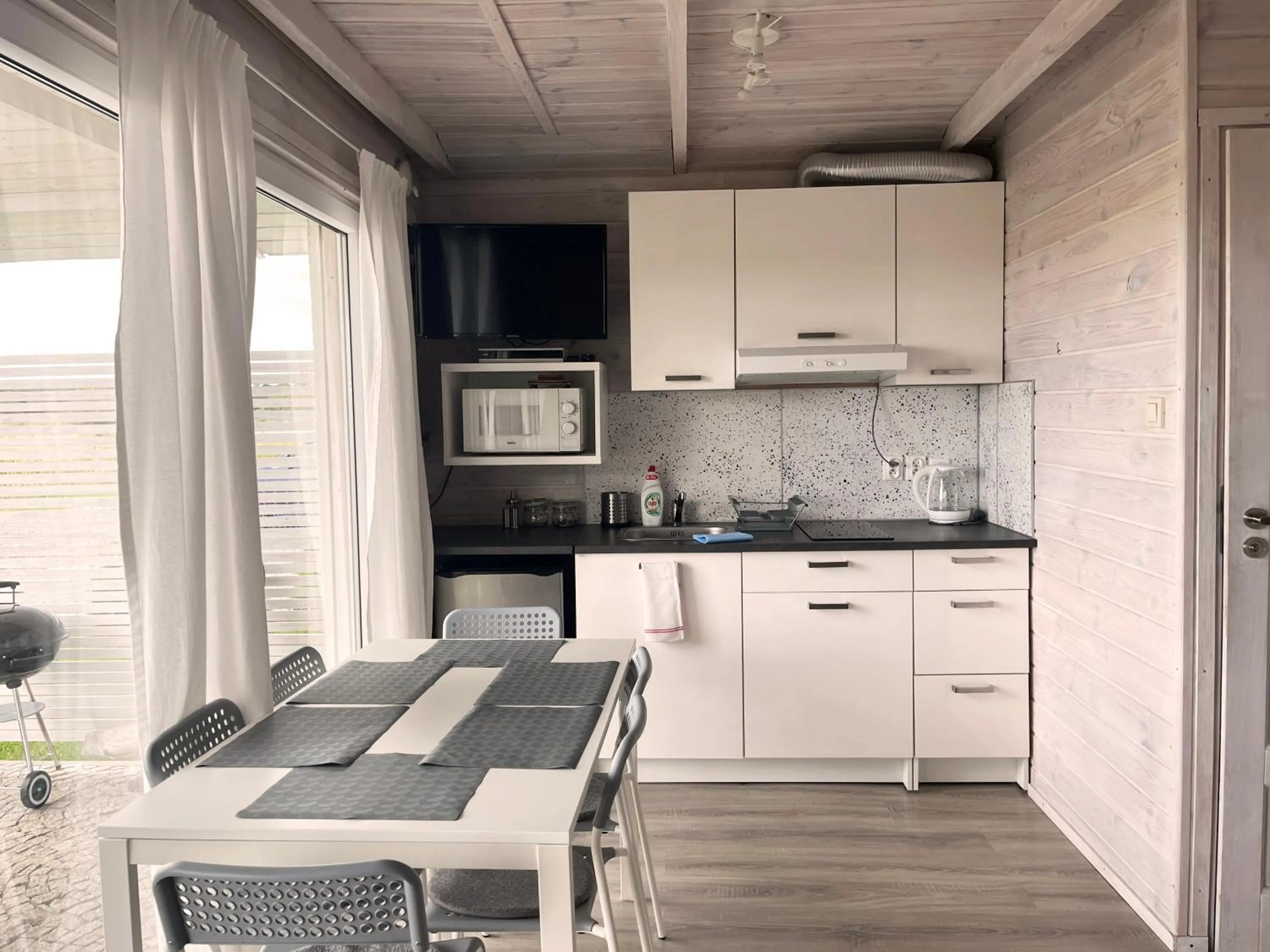 Kitchen or kitchenette in Domki Laba