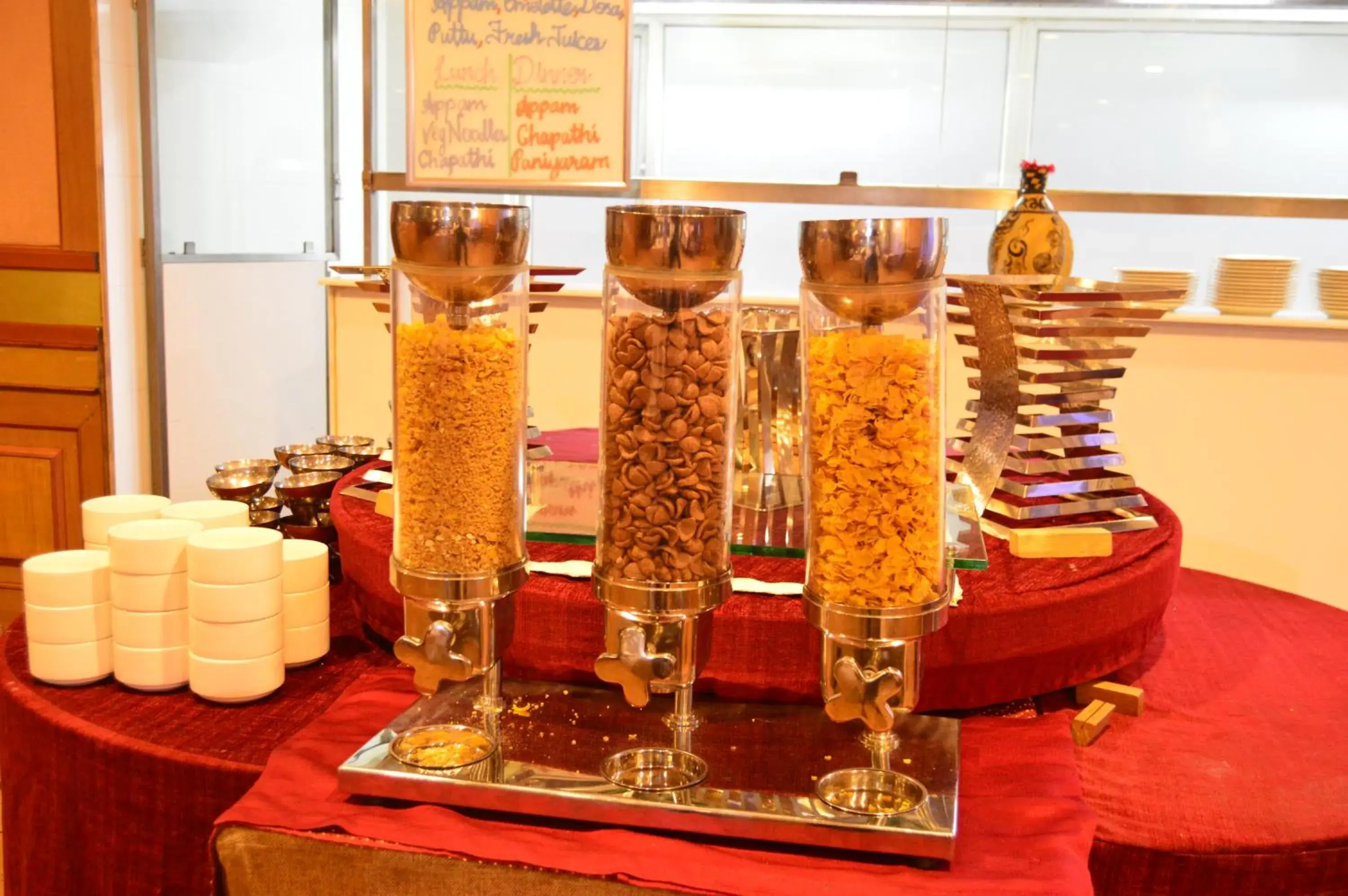 Buffet breakfast in Joys Palace Hotel Buffet breakfast in Joys Palace Hotel