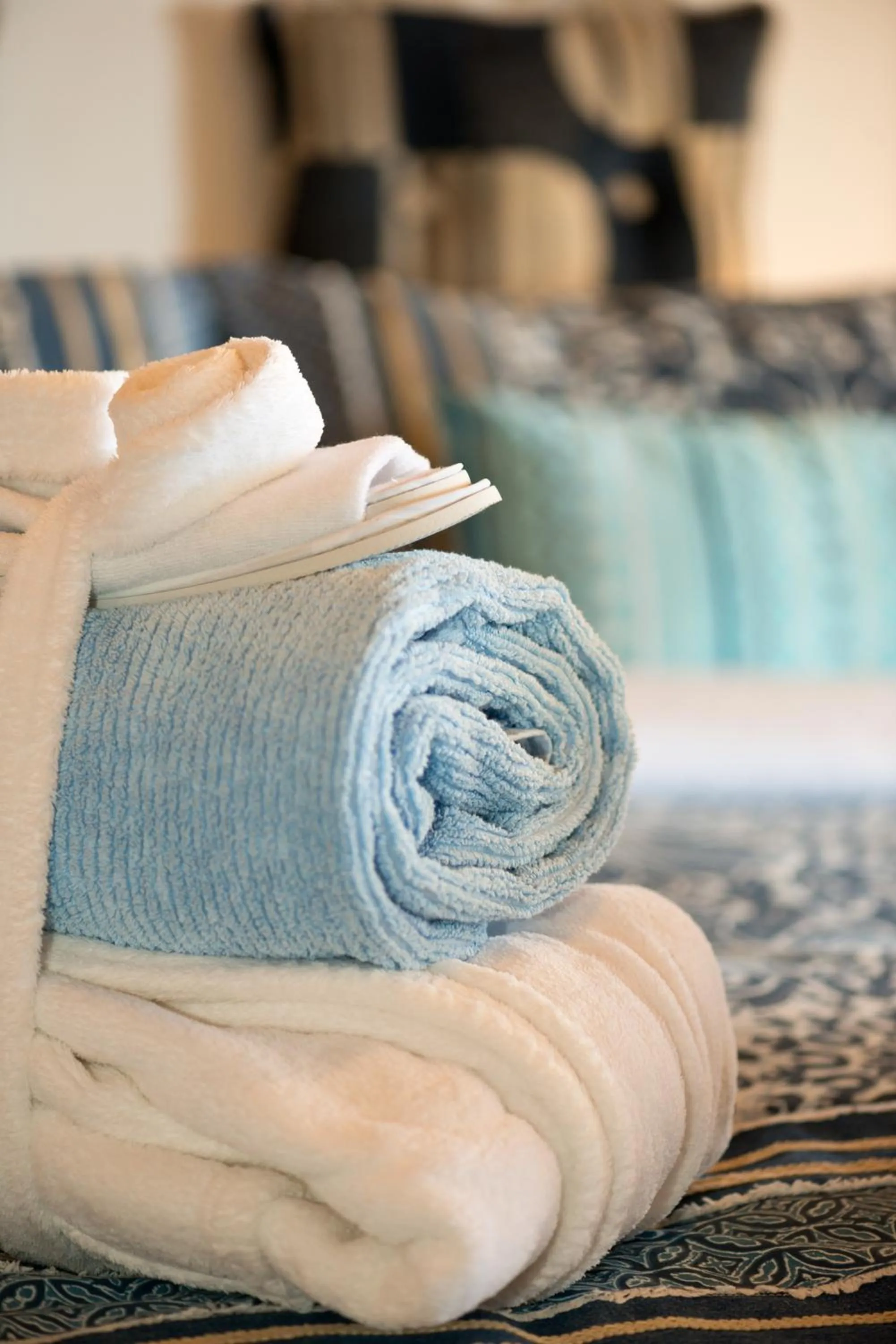 Decorative detail, Bed in Chalet Romantica