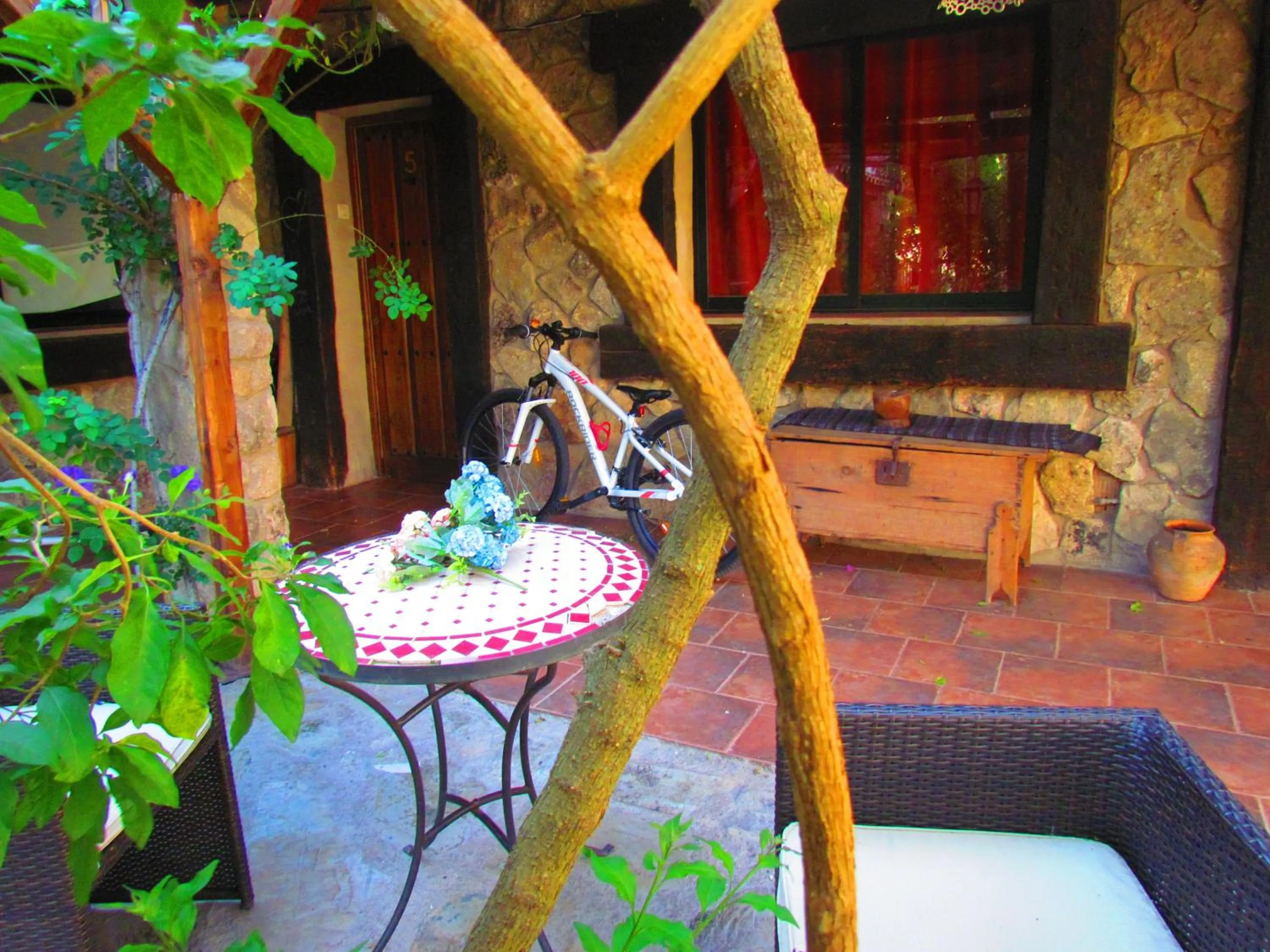 Patio in Apartamentos Casas Rurales "Paraje San Blas" TR-BA-00166