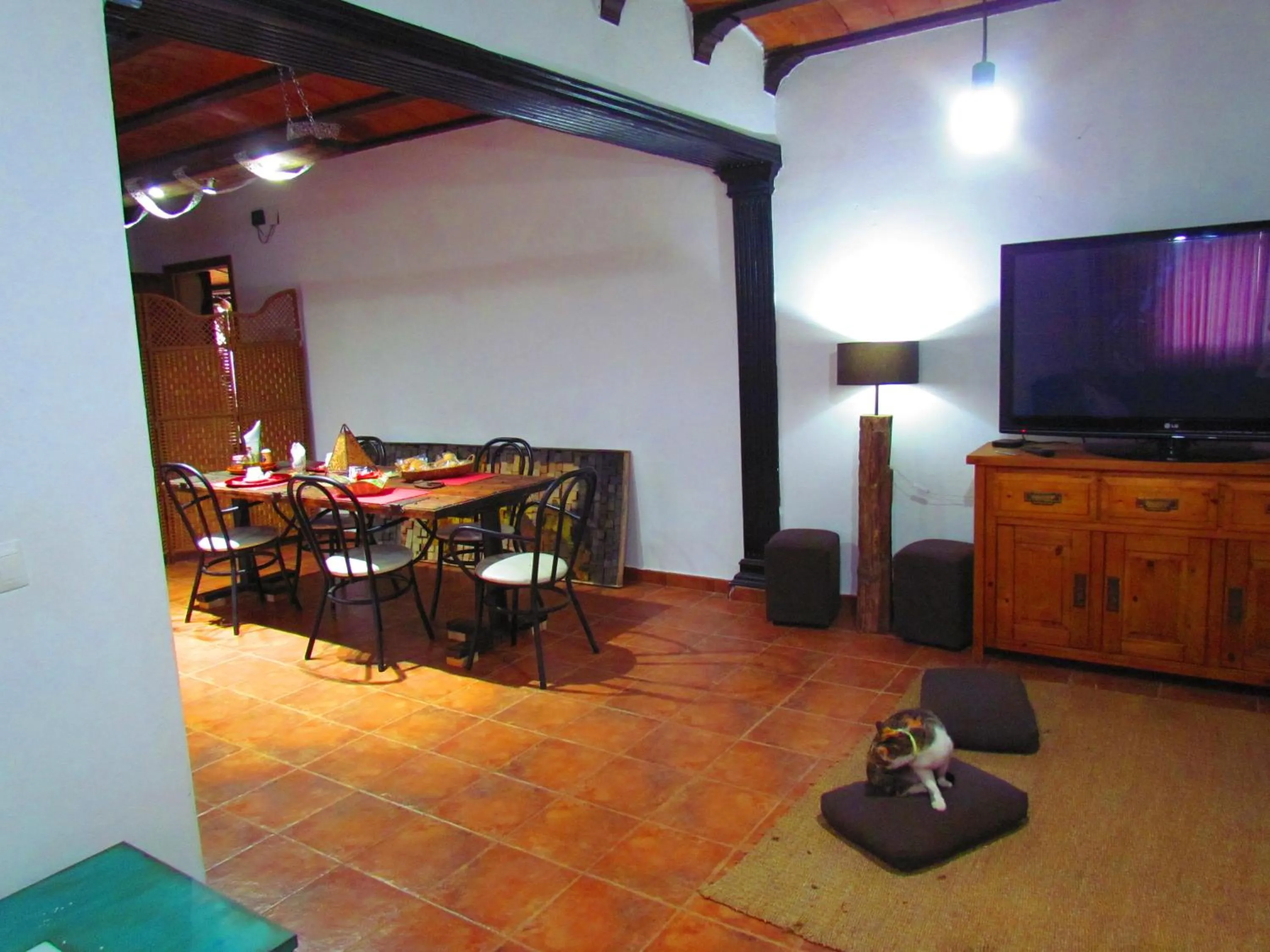 TV and multimedia in Apartamentos Casas Rurales "Paraje San Blas" TR-BA-00166