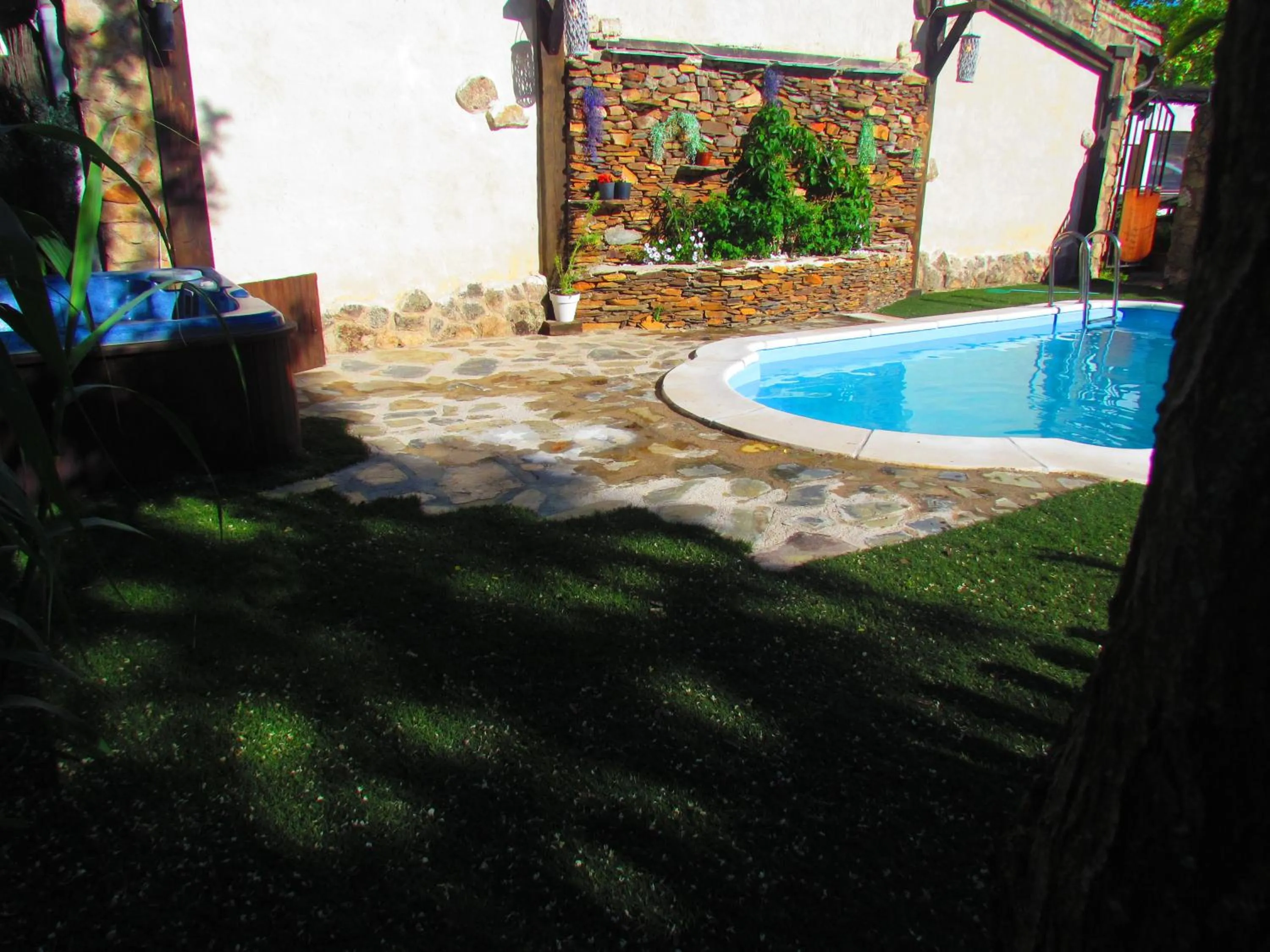 Garden in Apartamentos Casas Rurales "Paraje San Blas" TR-BA-00166