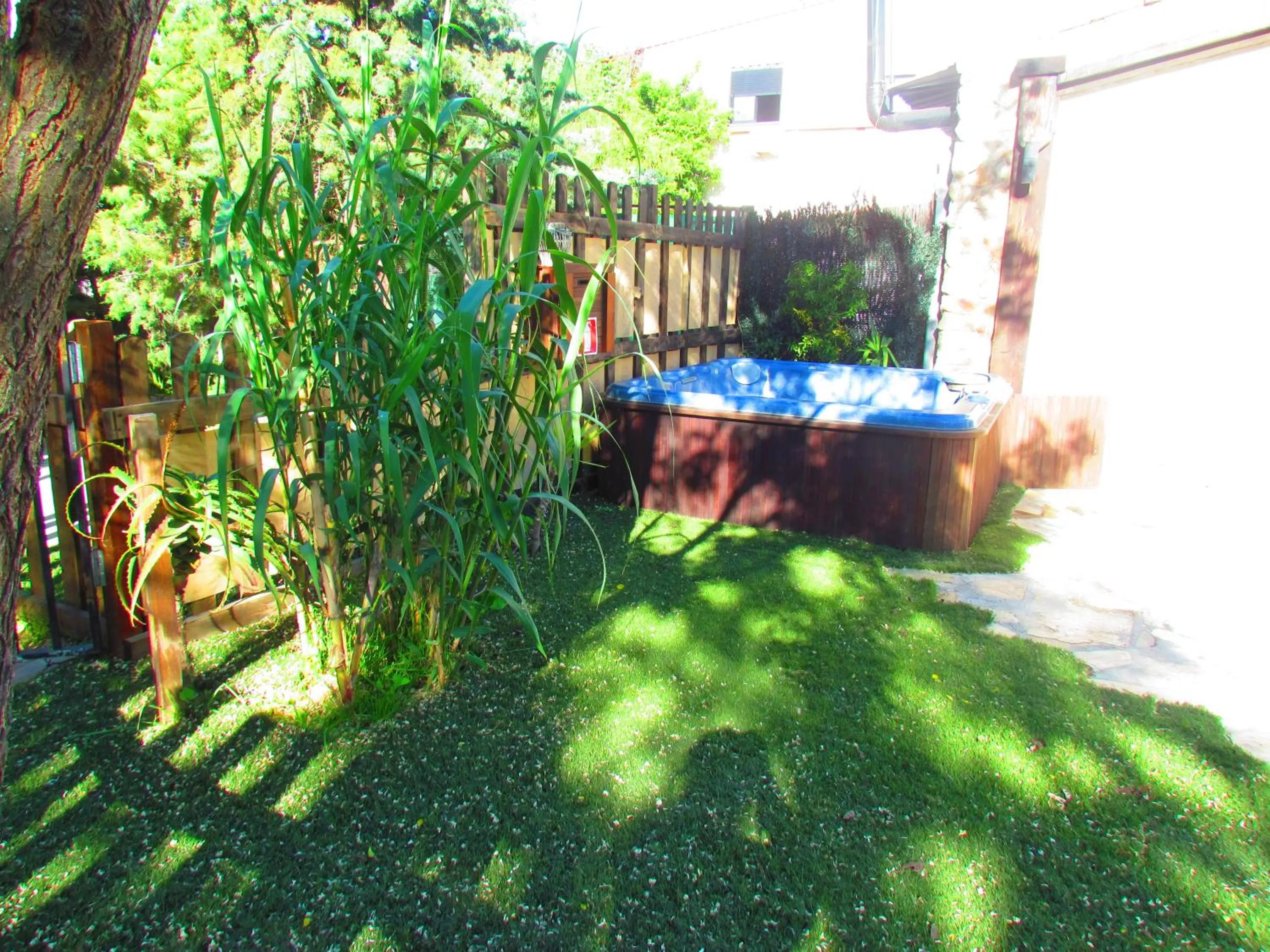 Garden in Apartamentos Casas Rurales "Paraje San Blas" TR-BA-00166